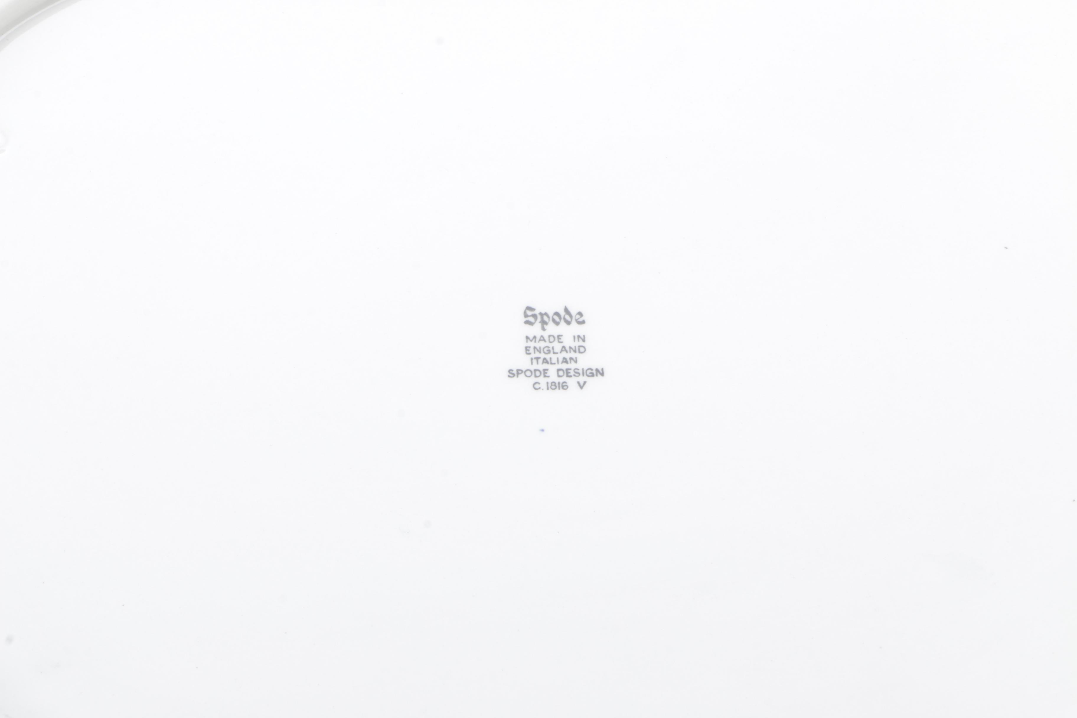 "The Spode Blue Room Collection" Earthenware Plates