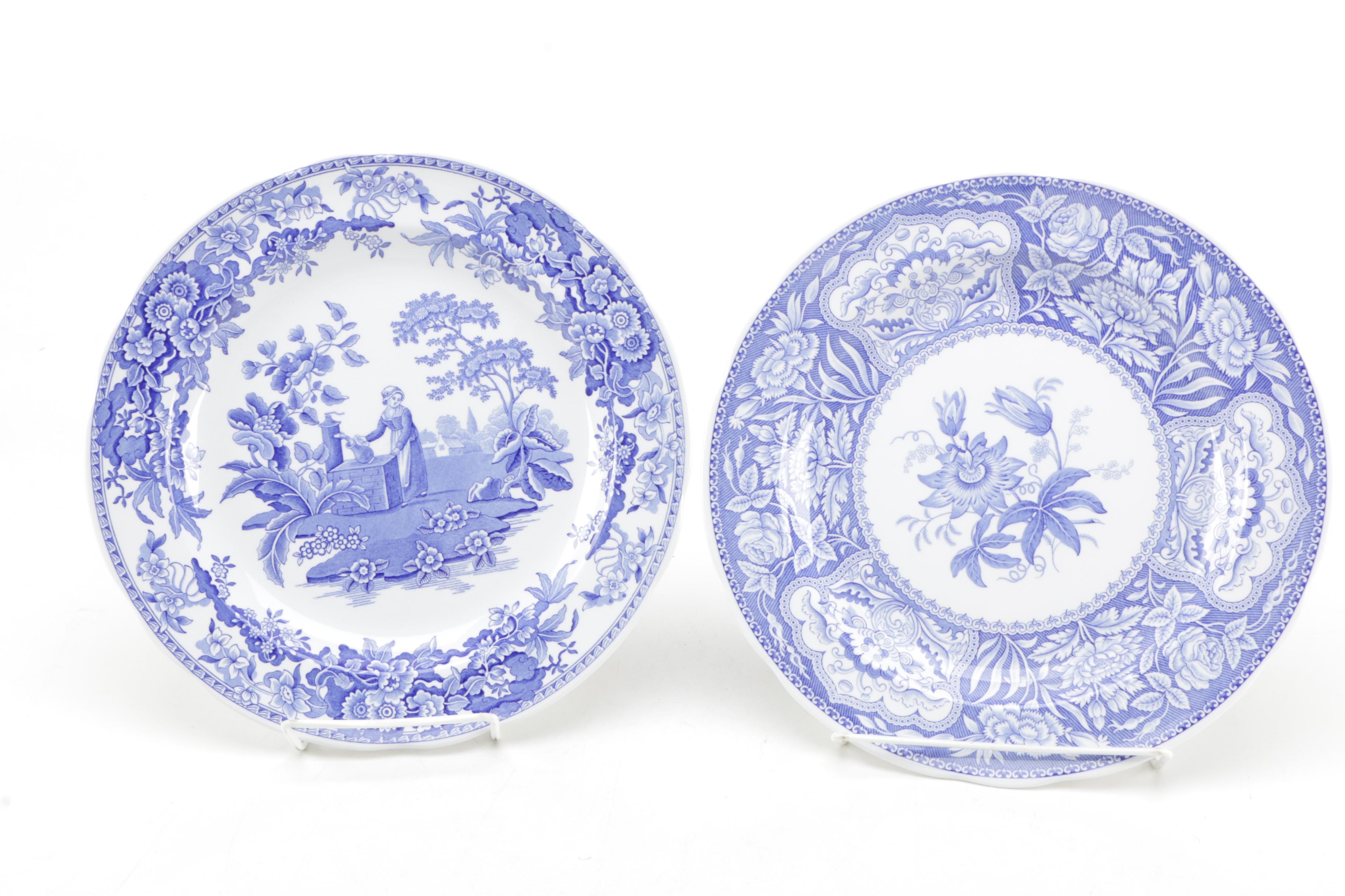 "The Spode Blue Room Collection" Earthenware Plates