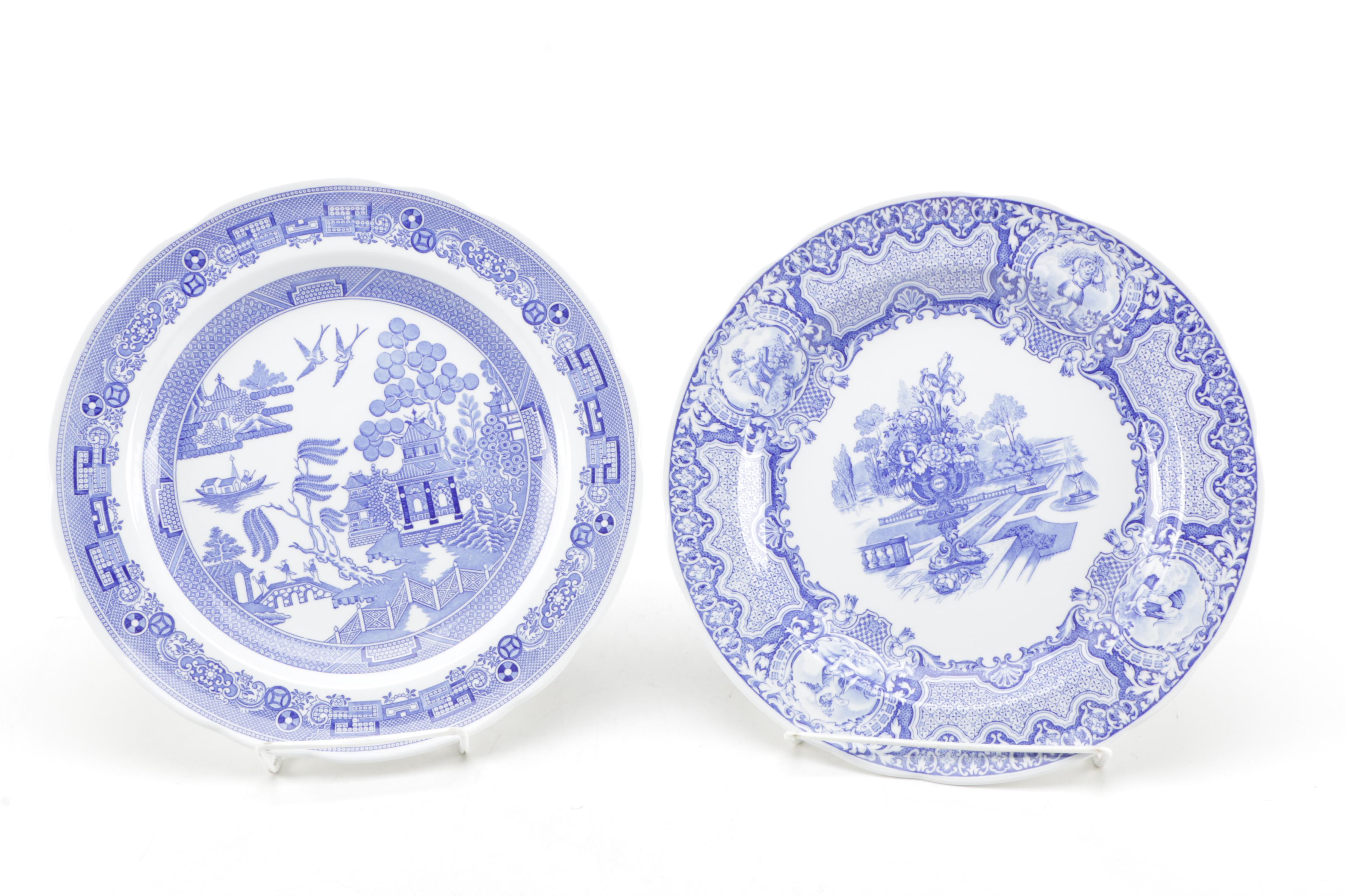 "The Spode Blue Room Collection" Earthenware Plates