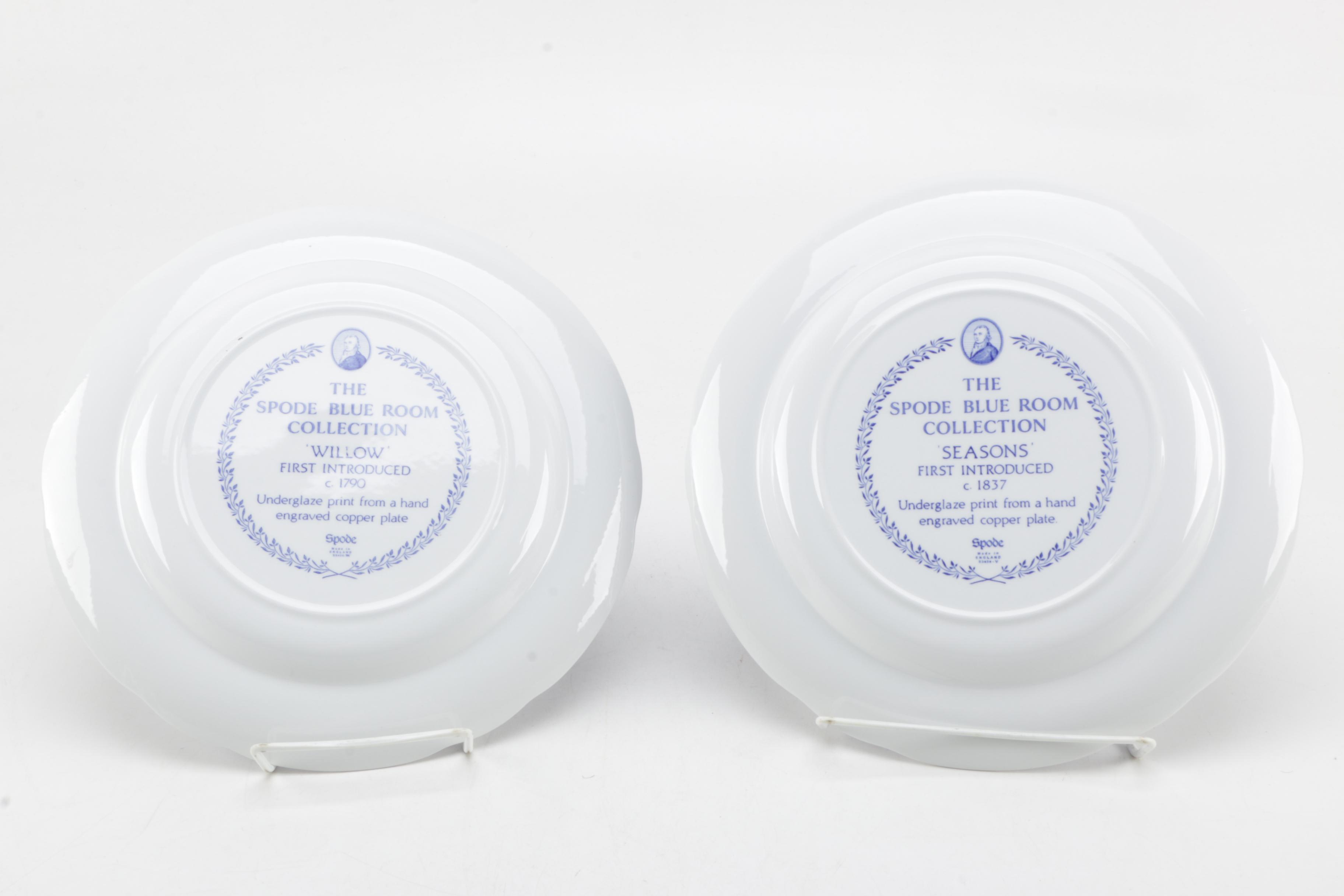 "The Spode Blue Room Collection" Earthenware Plates