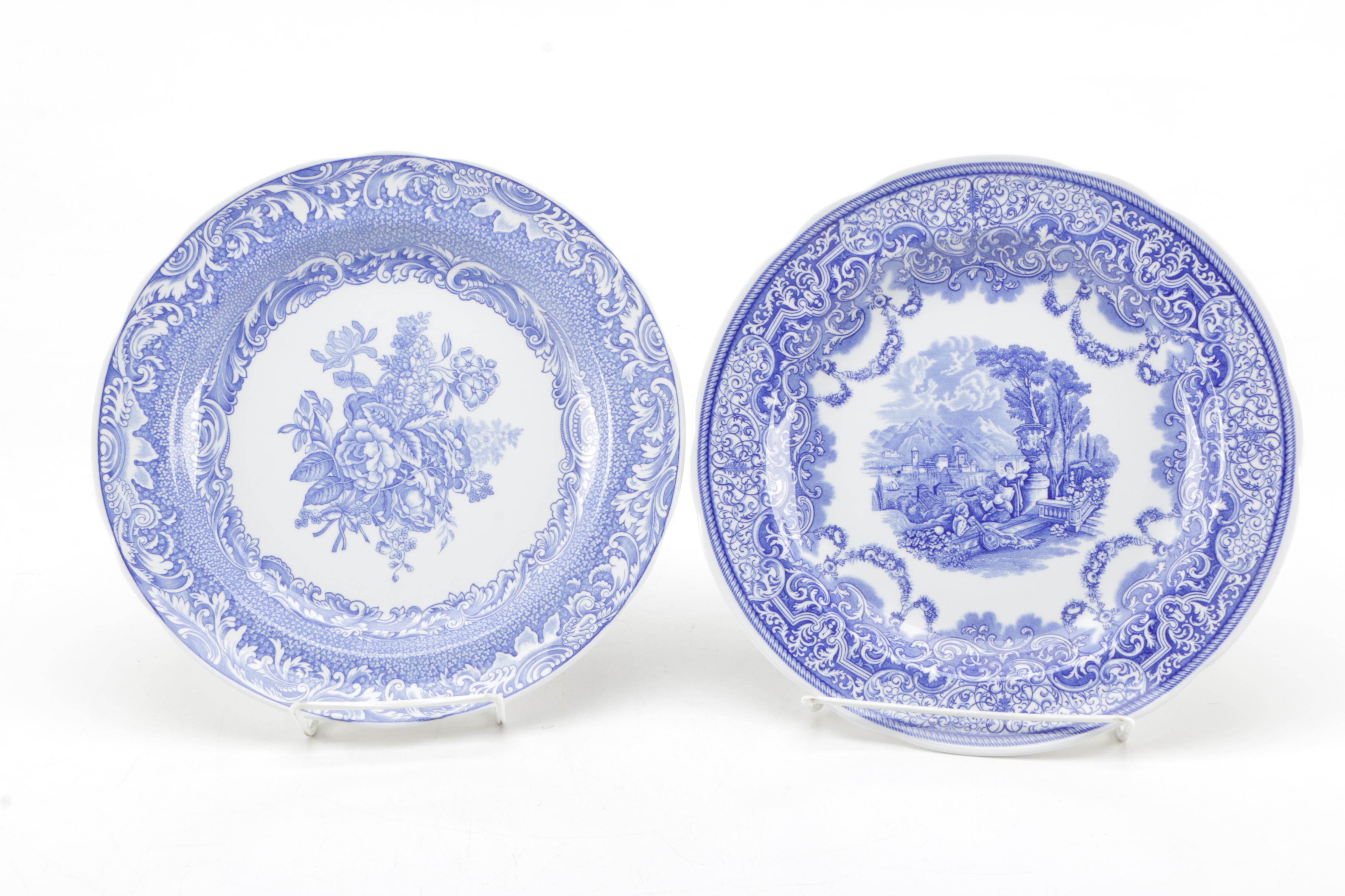"The Spode Blue Room Collection" Earthenware Plates