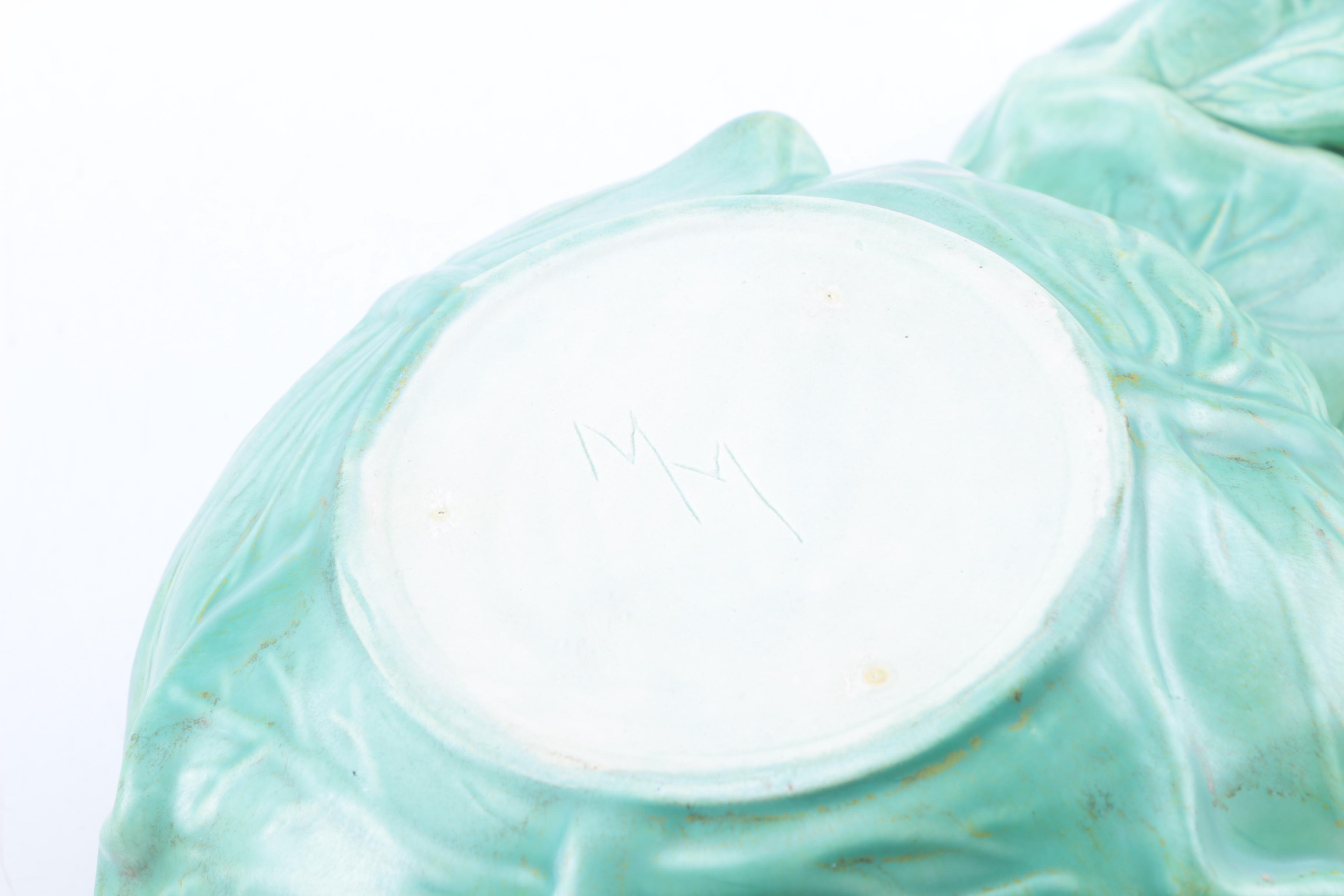 "Sunflower" Pitcher and Cabbage Shaped Bowls