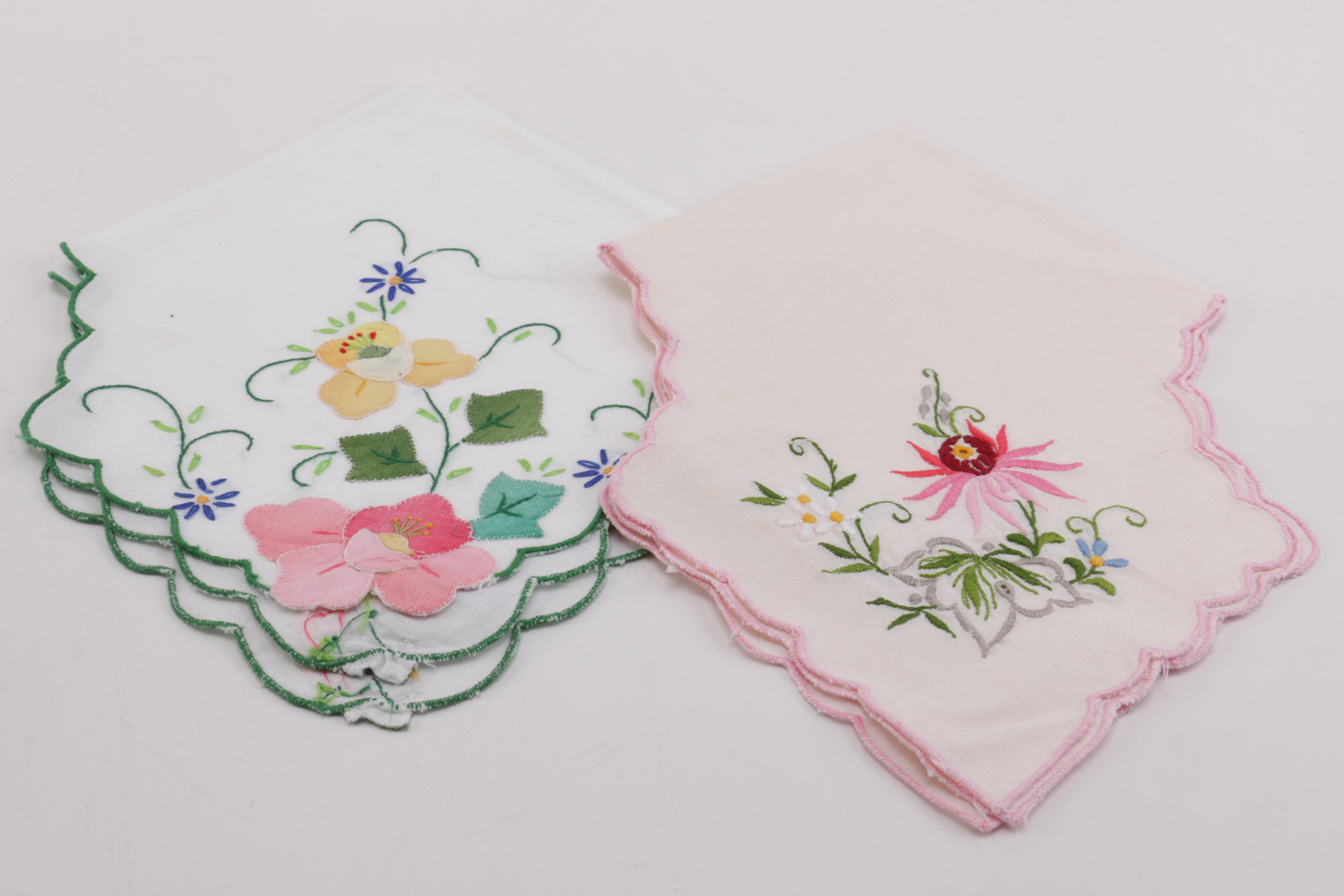 Embroidered Linens