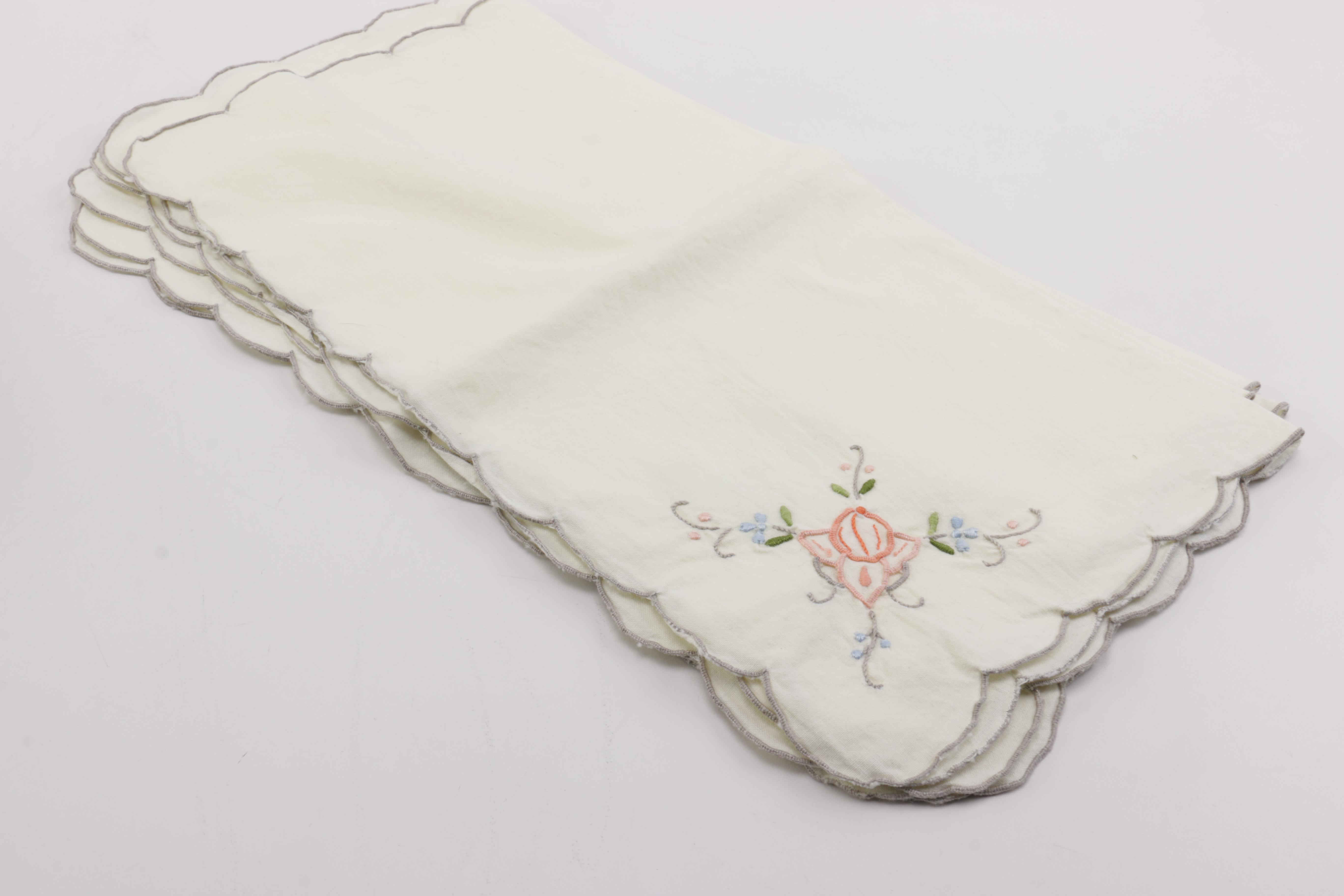 Embroidered Linens