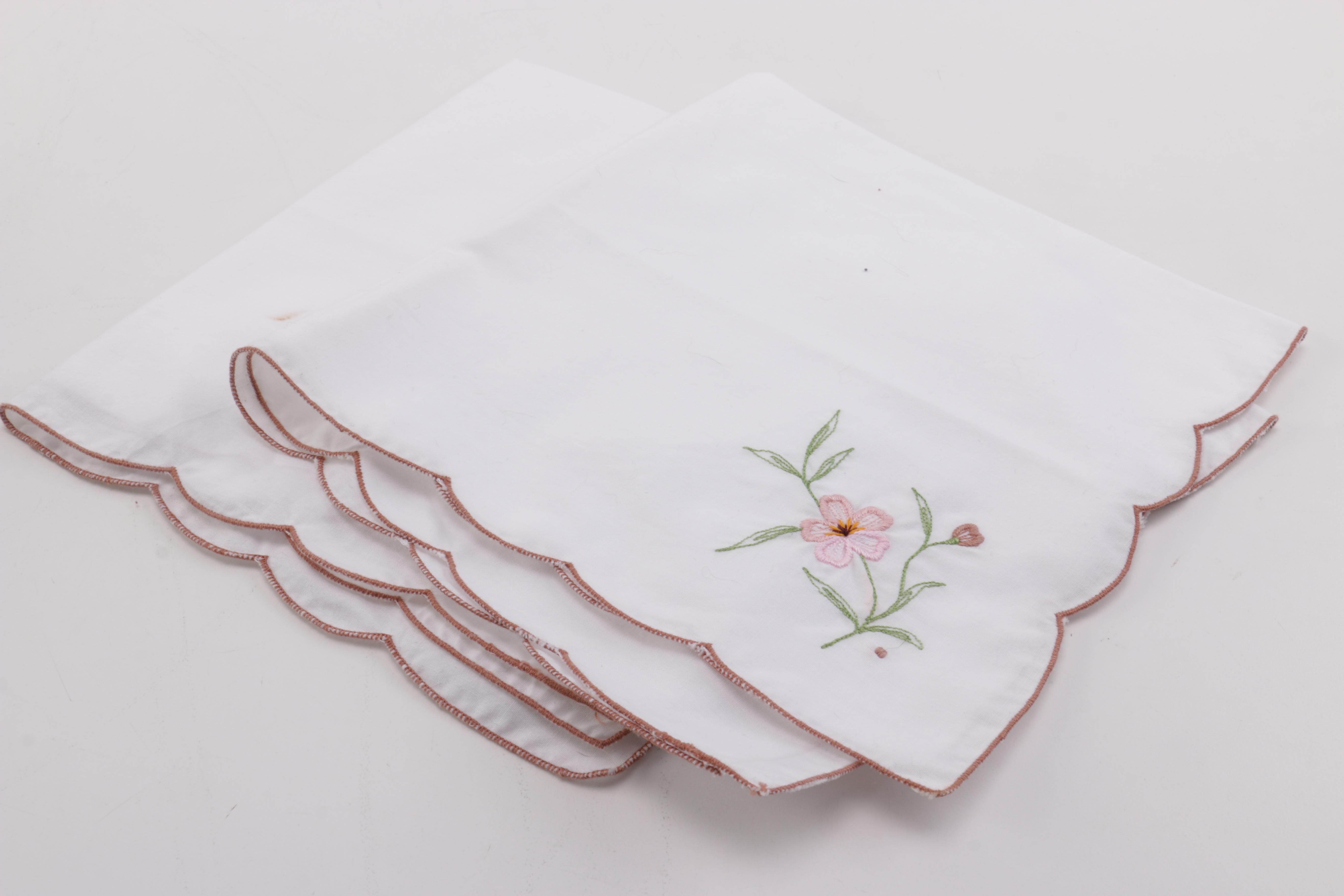 Embroidered Linens