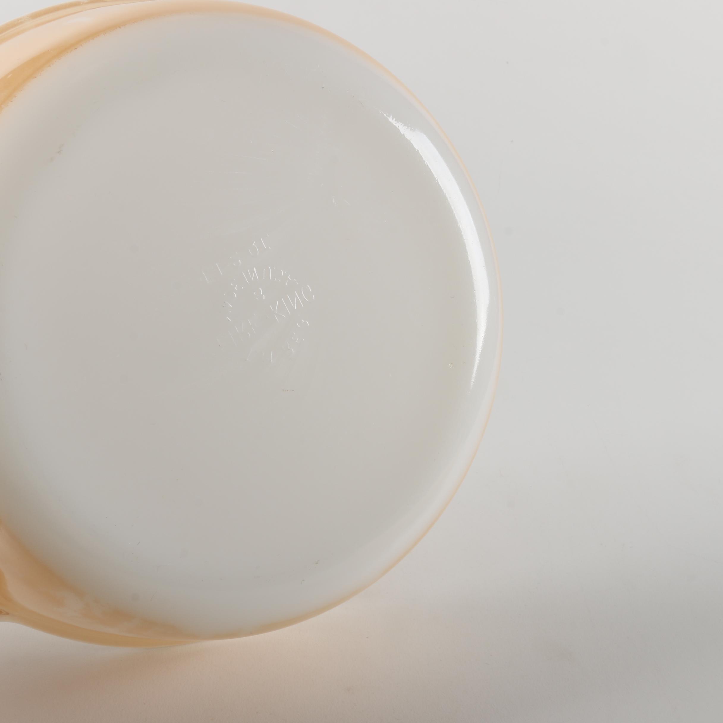 Fire-King "Peach Lustre" Bakeware