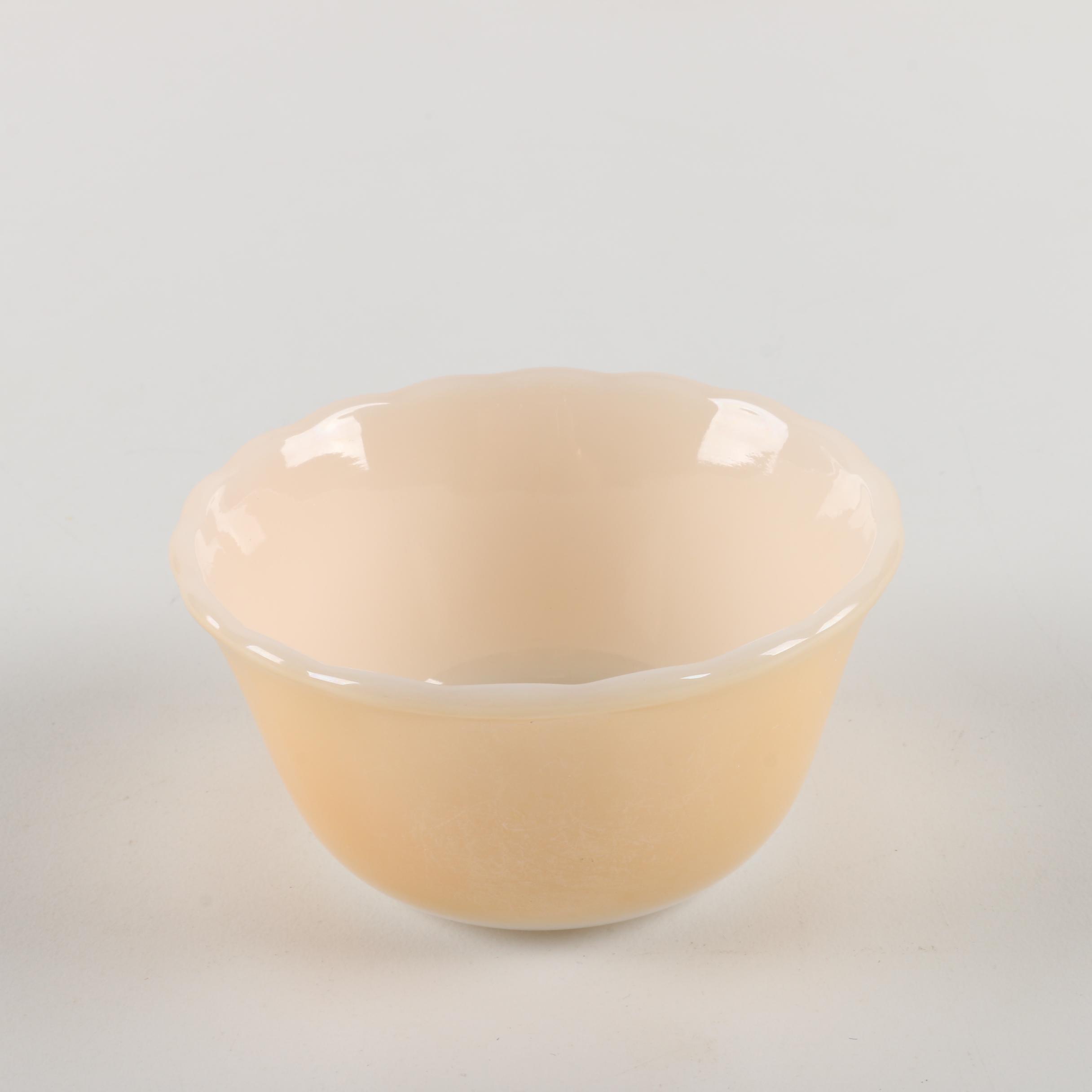 Fire-King "Peach Lustre" Bakeware