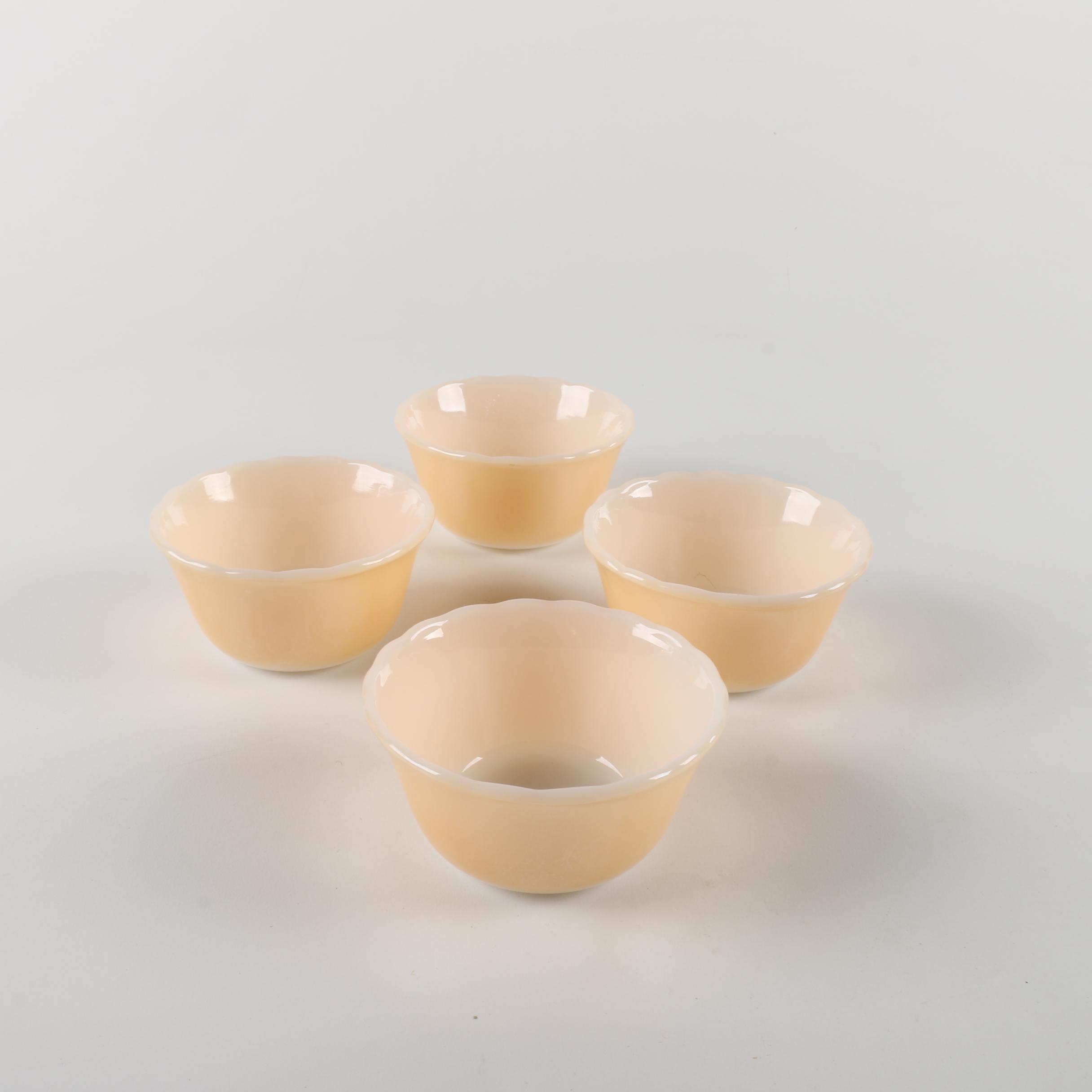 Fire-King "Peach Lustre" Bakeware
