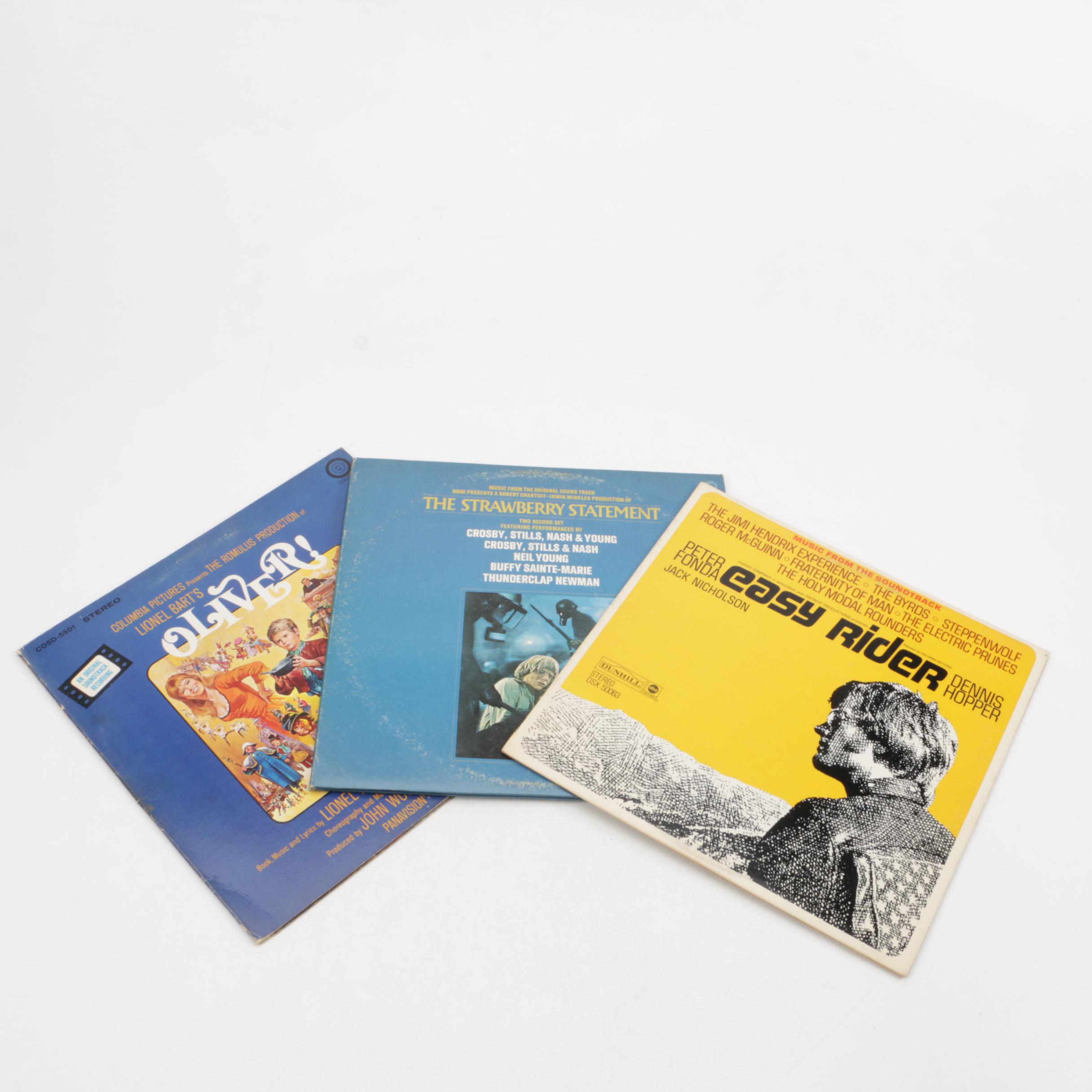 "Woodstock," "Easy Rider," "Clockwork Orange," Other Vintage LPs