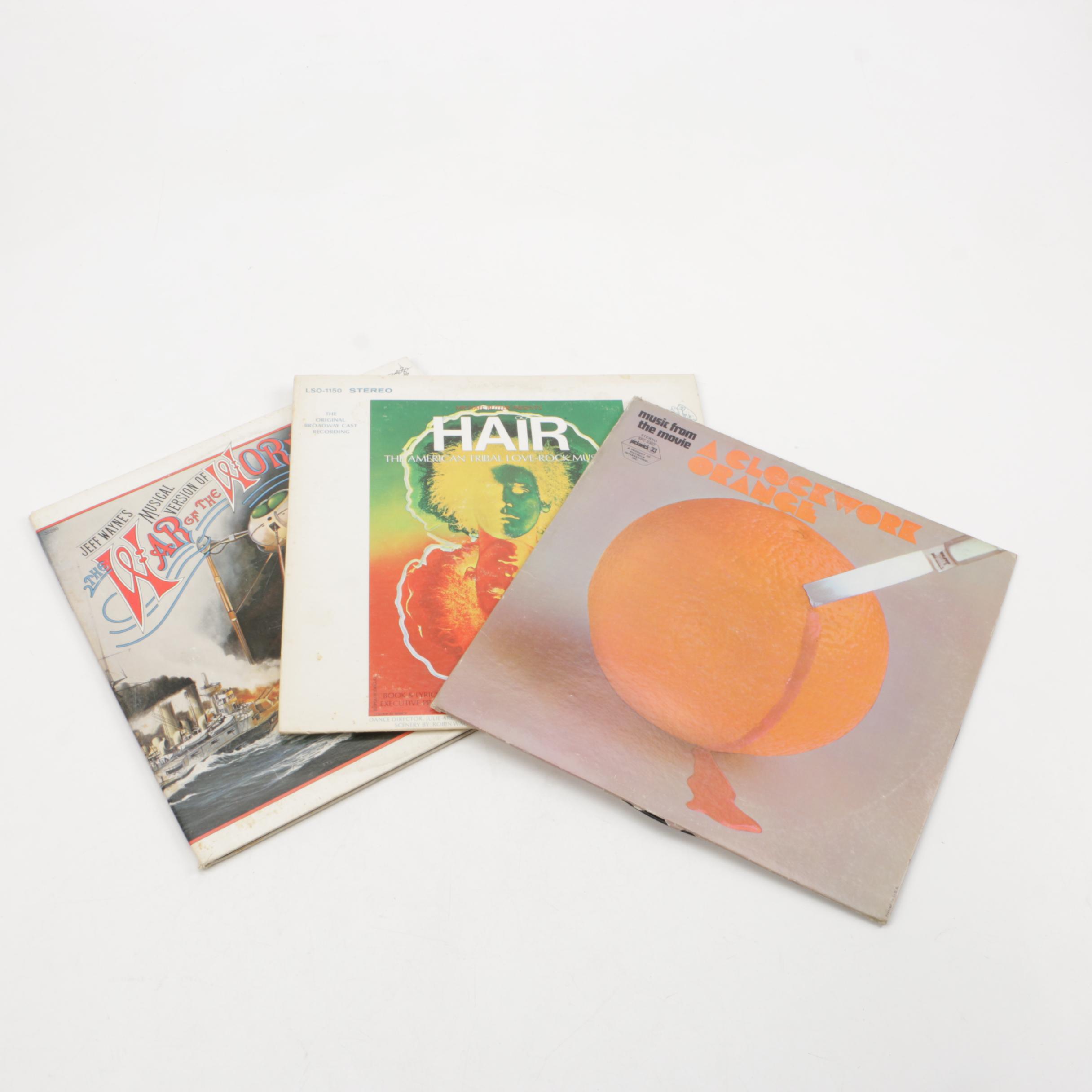 "Woodstock," "Easy Rider," "Clockwork Orange," Other Vintage LPs