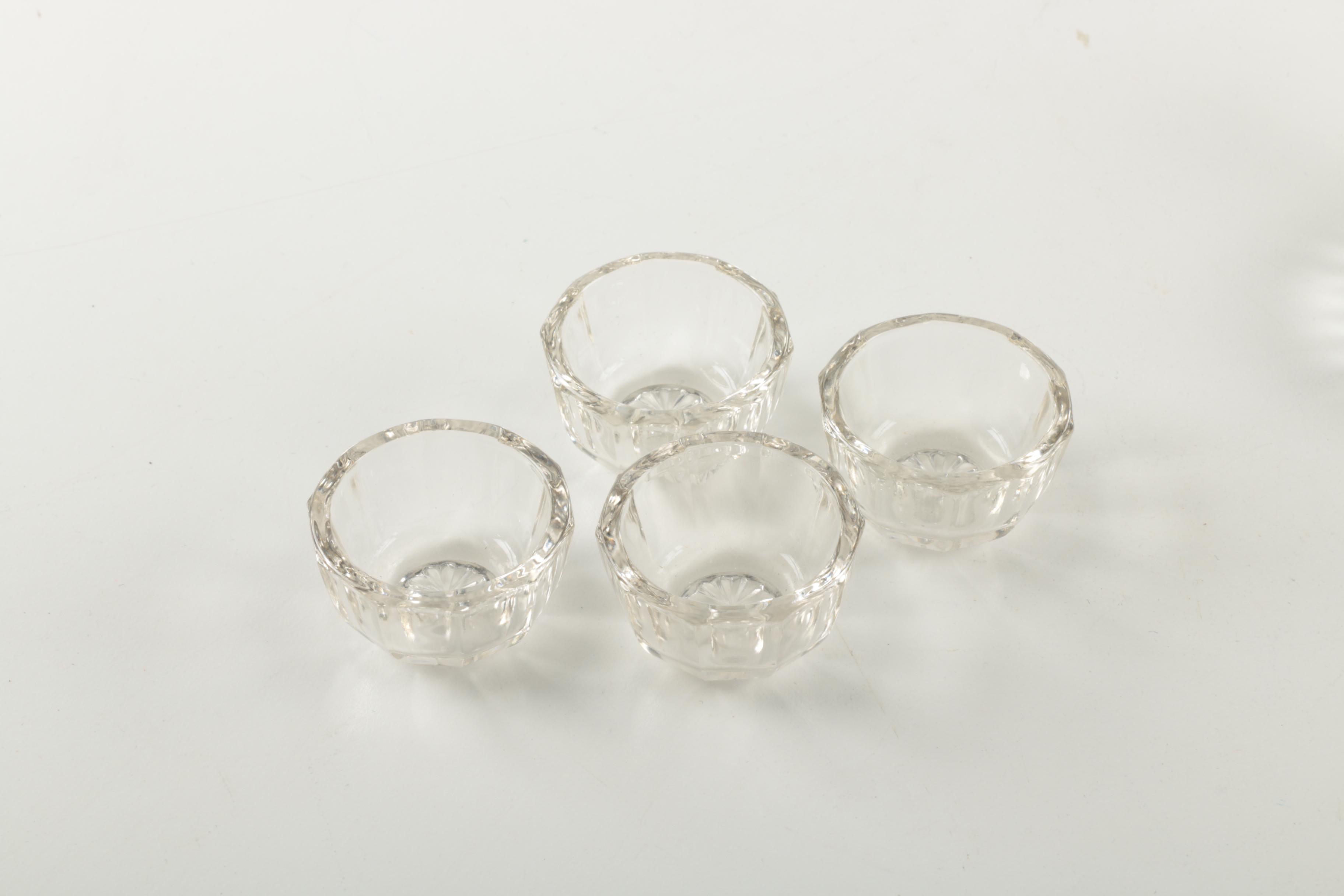 Vintage Pressed Glass Serveware