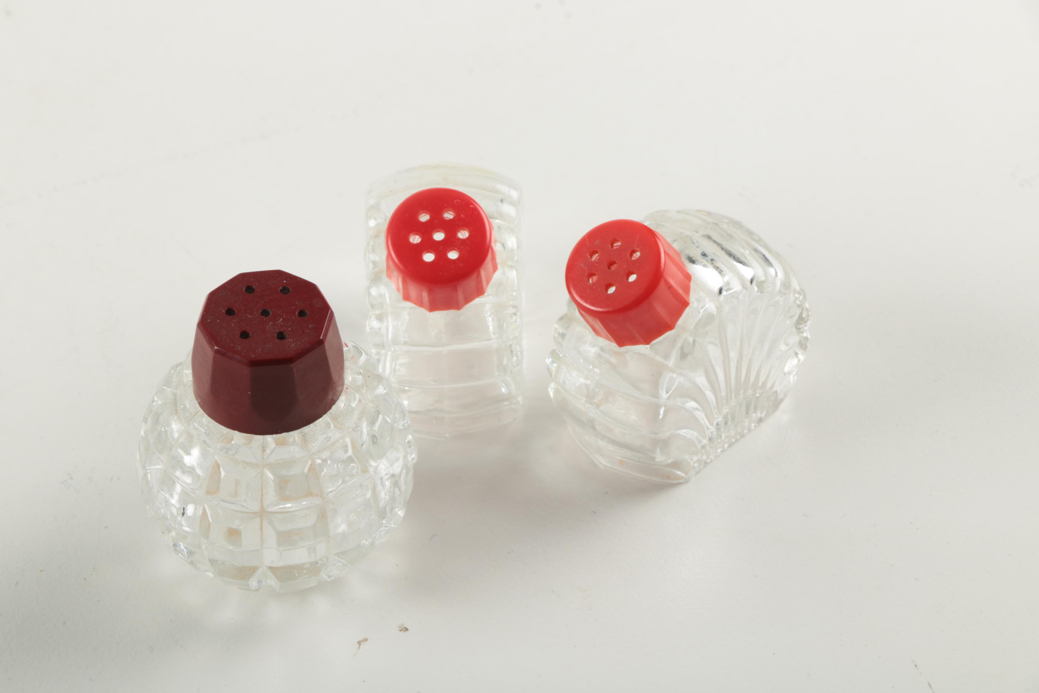 Vintage Pressed Glass Serveware