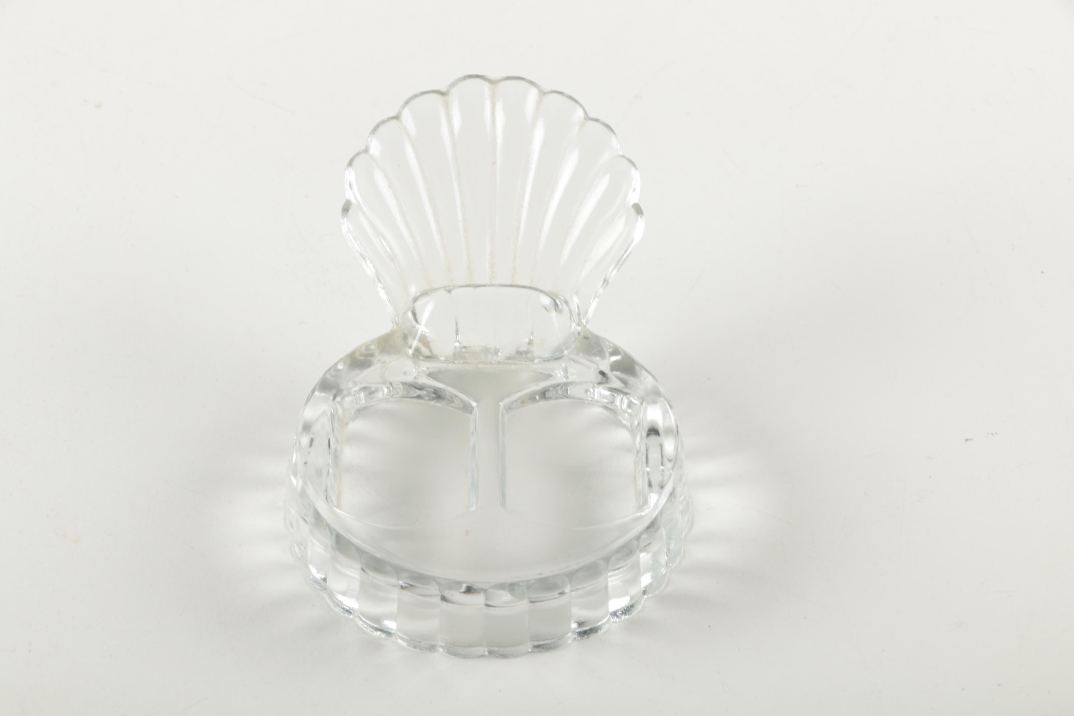 Vintage Pressed Glass Serveware