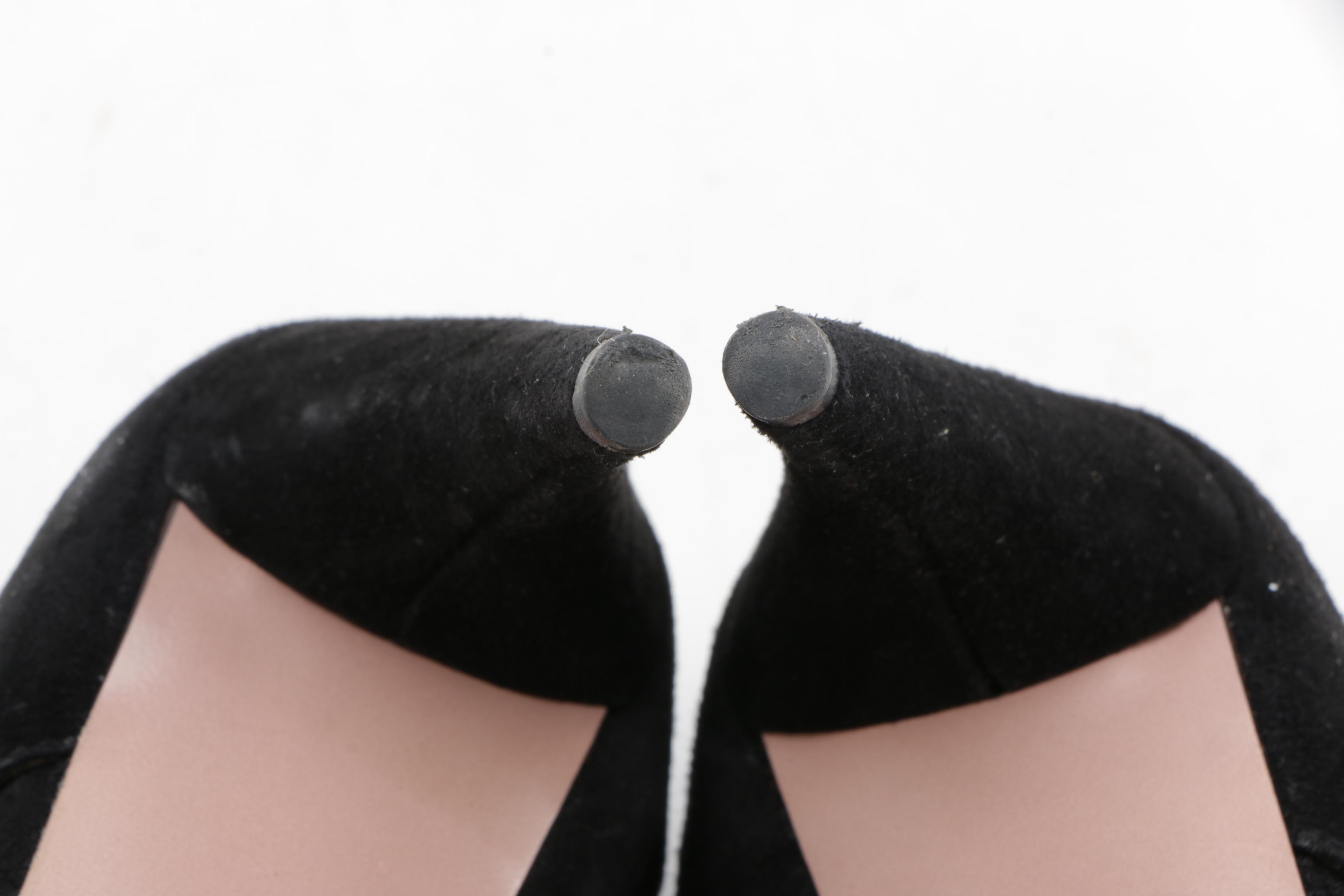 Women's Prada Peep Toe Heels