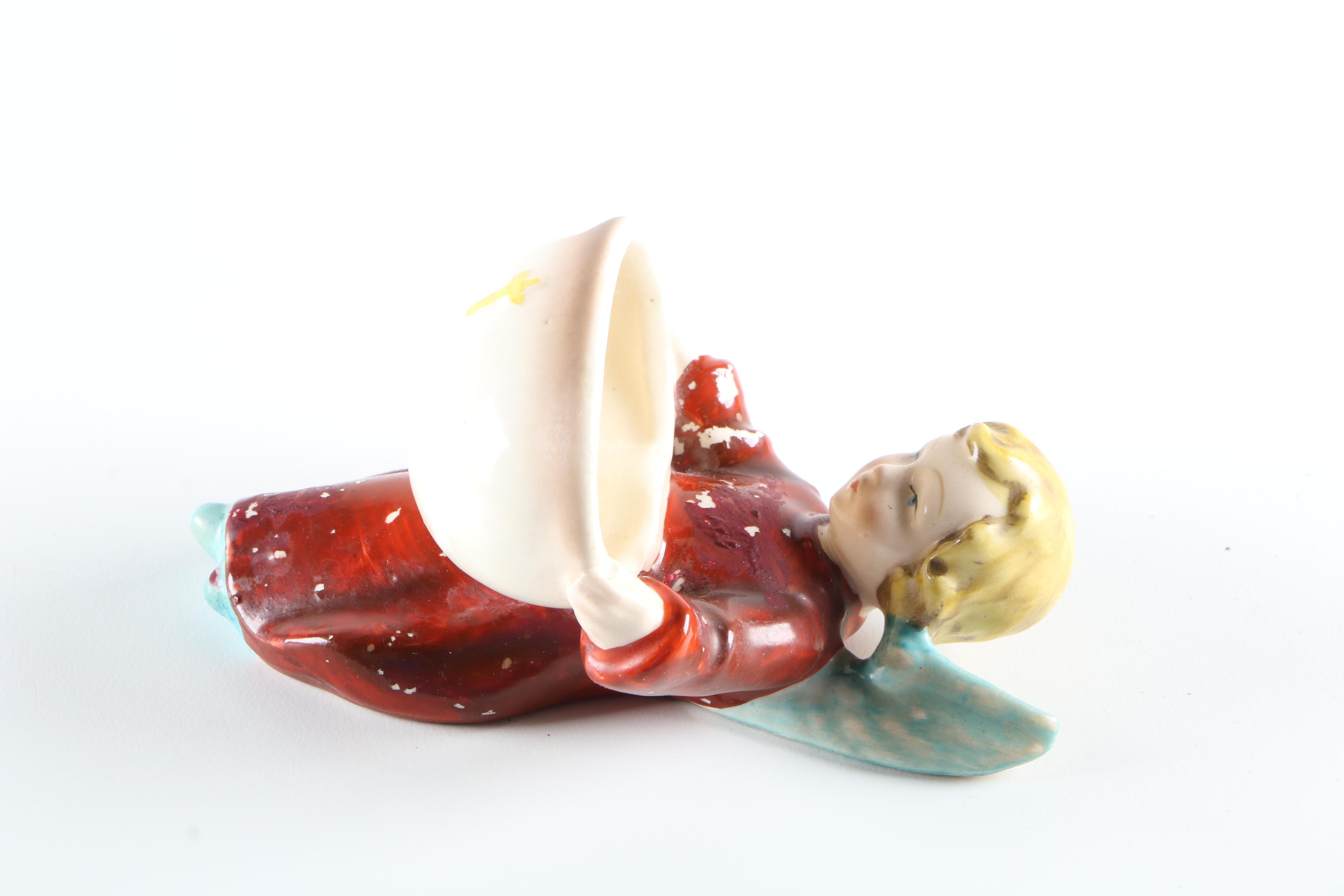 Goebel Hummel Holy Water Angel Wall Figurine