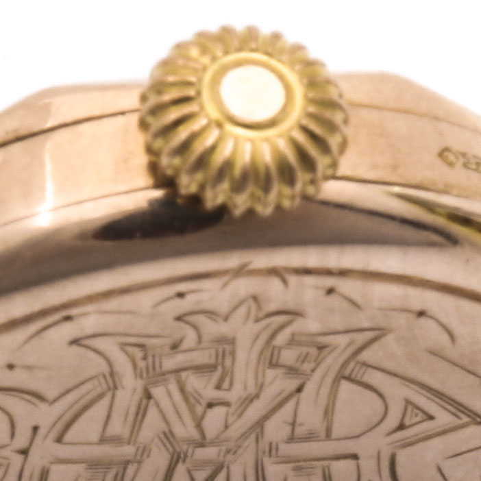 Vintage Rolex 9K Rose Gold Watch