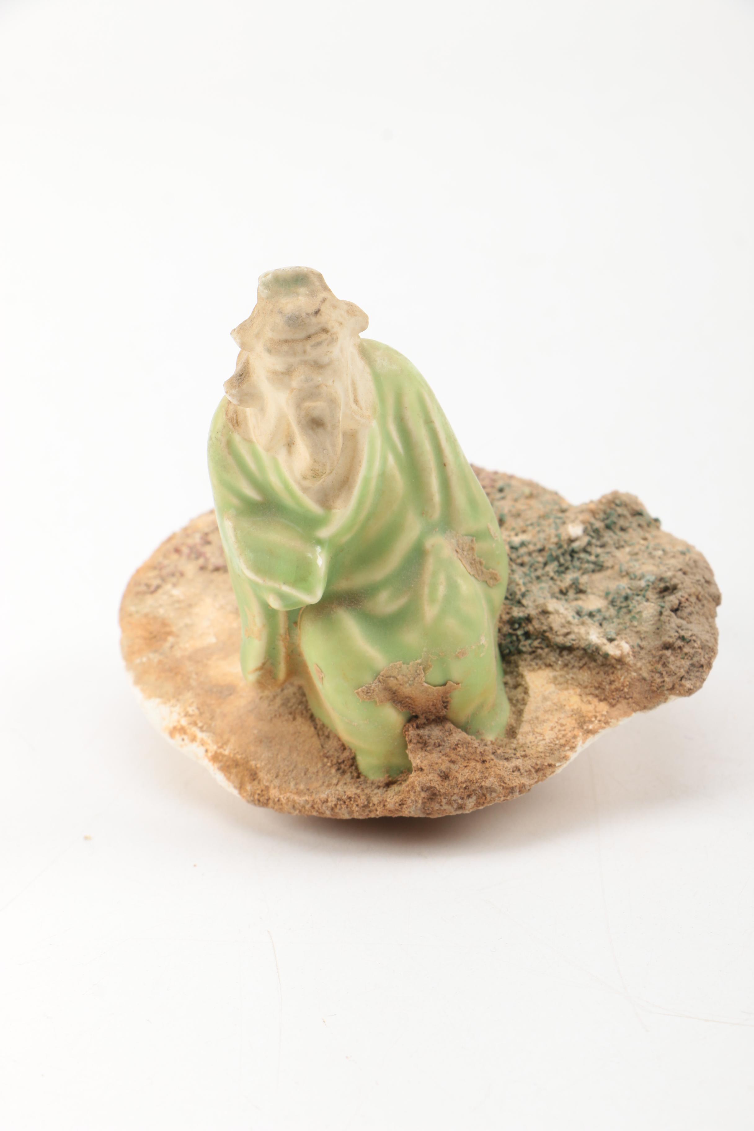 Shiwan Ware  Figuine