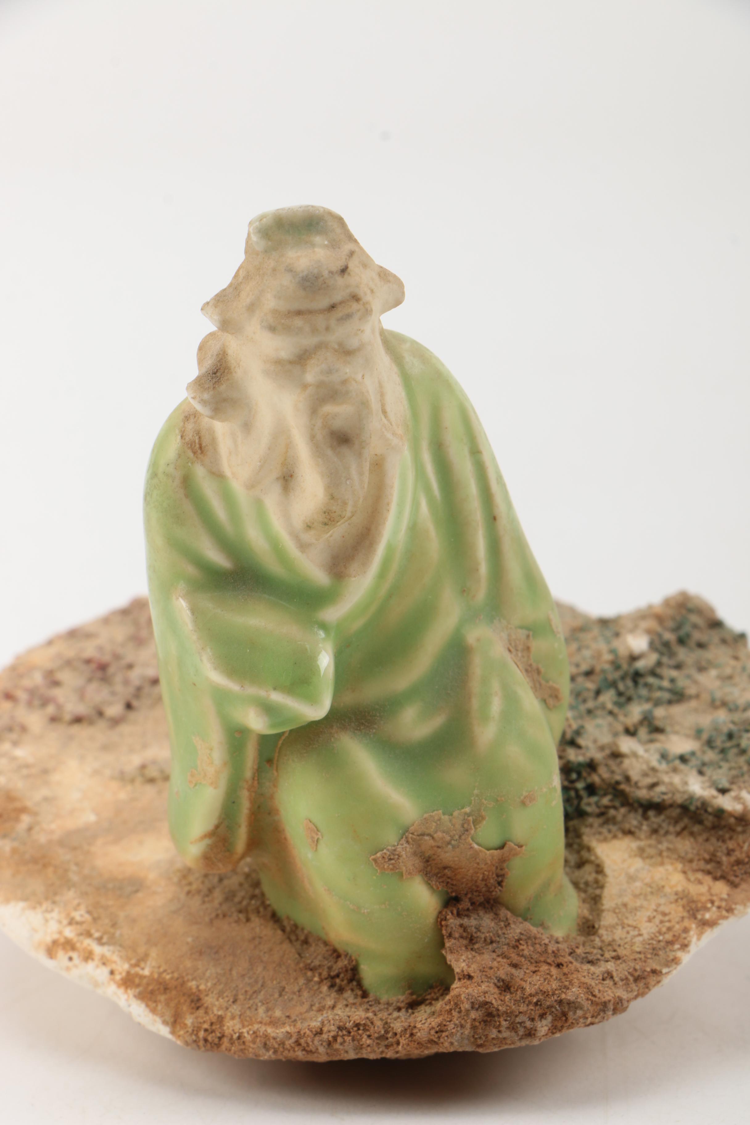 Shiwan Ware  Figuine