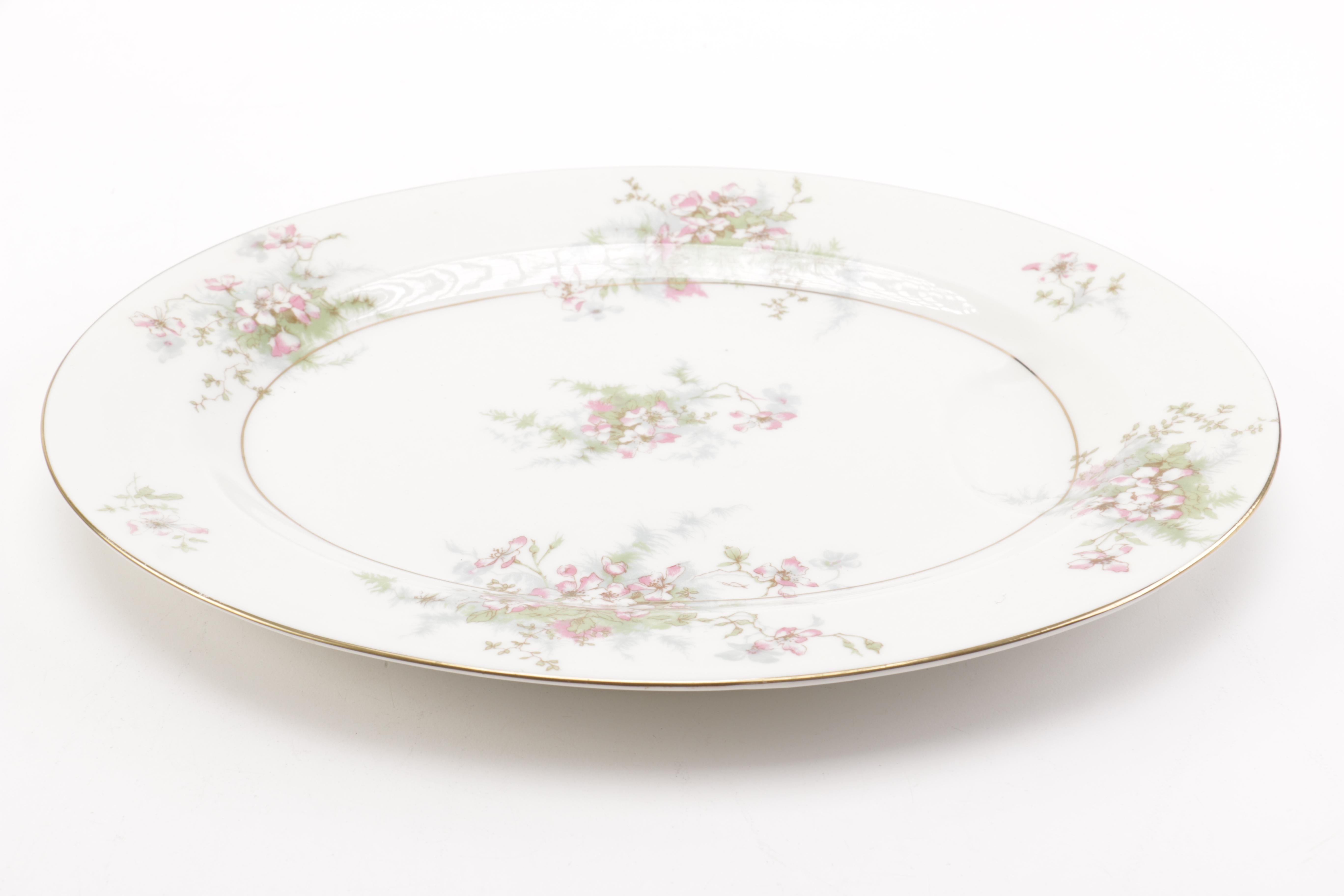 Theodore Haviland "Apple Blossom" Porcelain Tableware