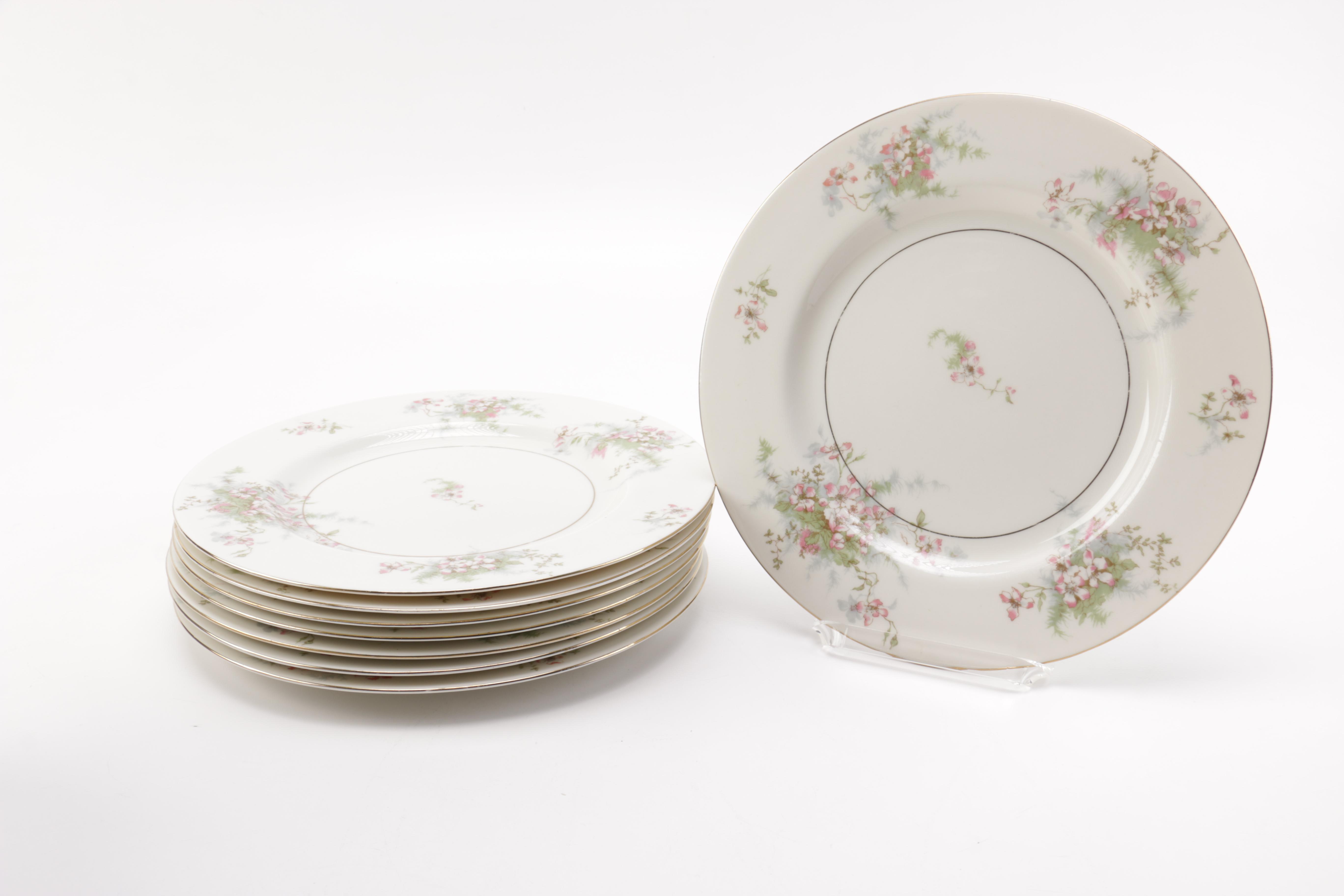 Theodore Haviland "Apple Blossom" Porcelain Tableware