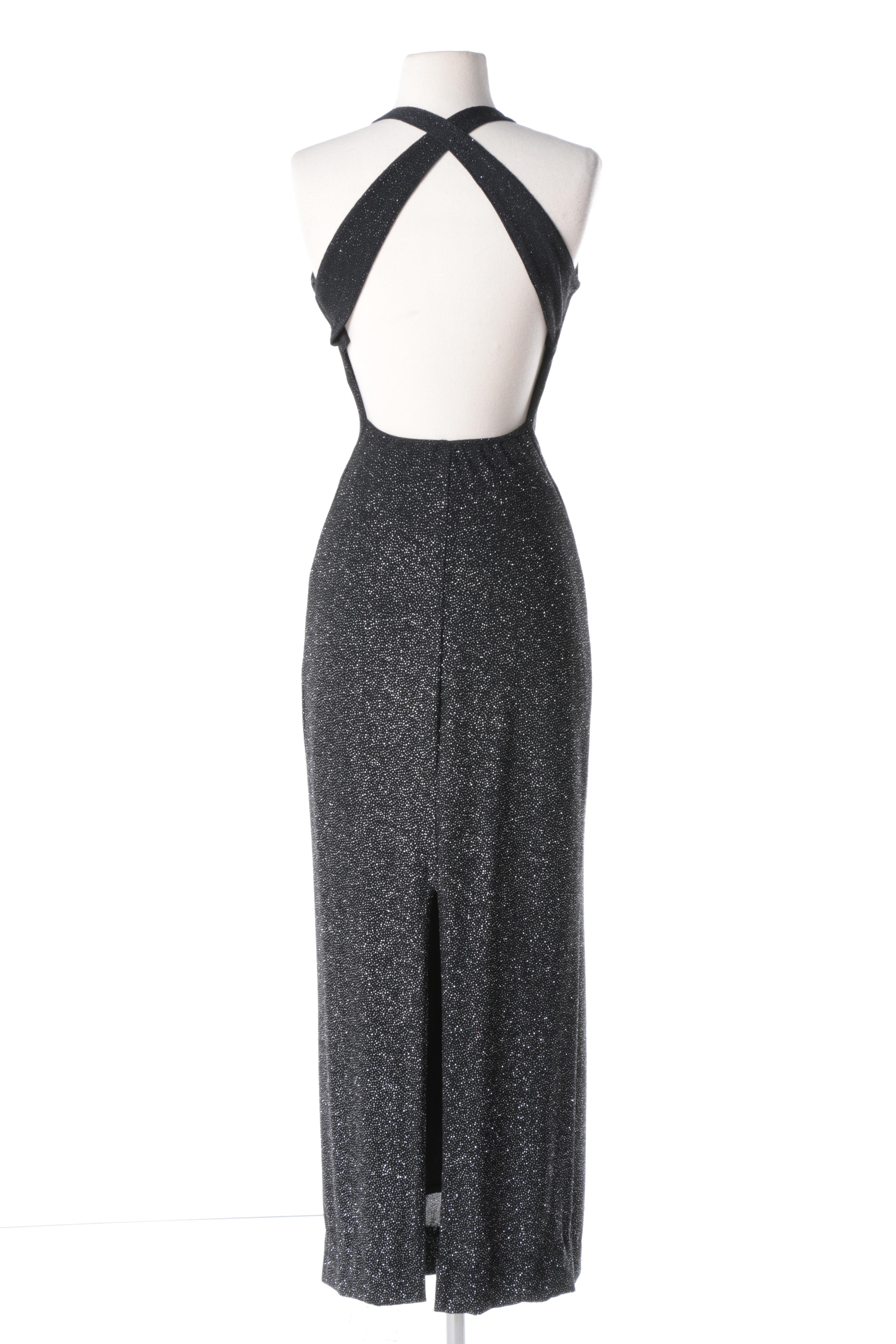 Women's Black Evening Dresses Including Douglas Anderson
