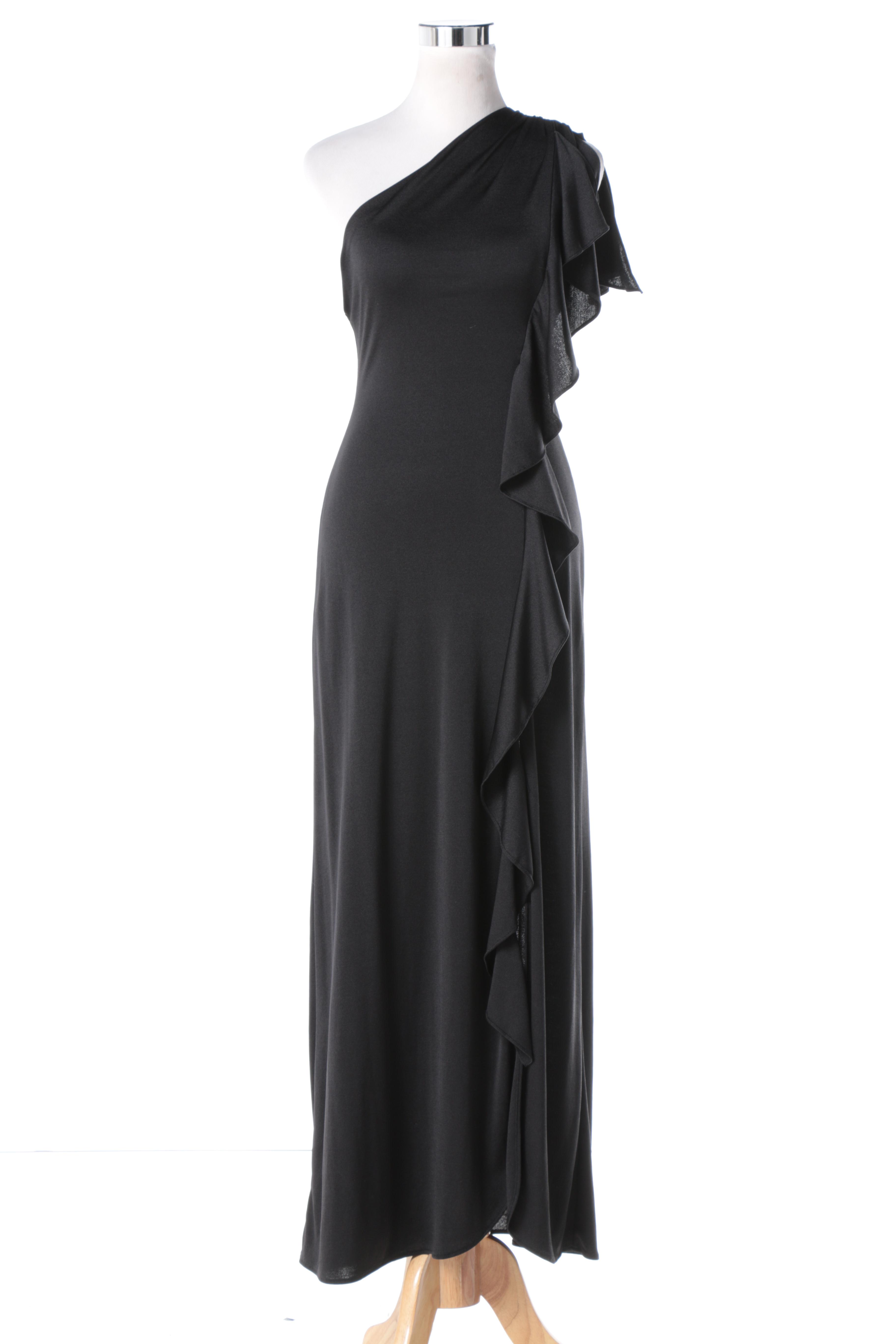 Women's Black Evening Dresses Including Douglas Anderson
