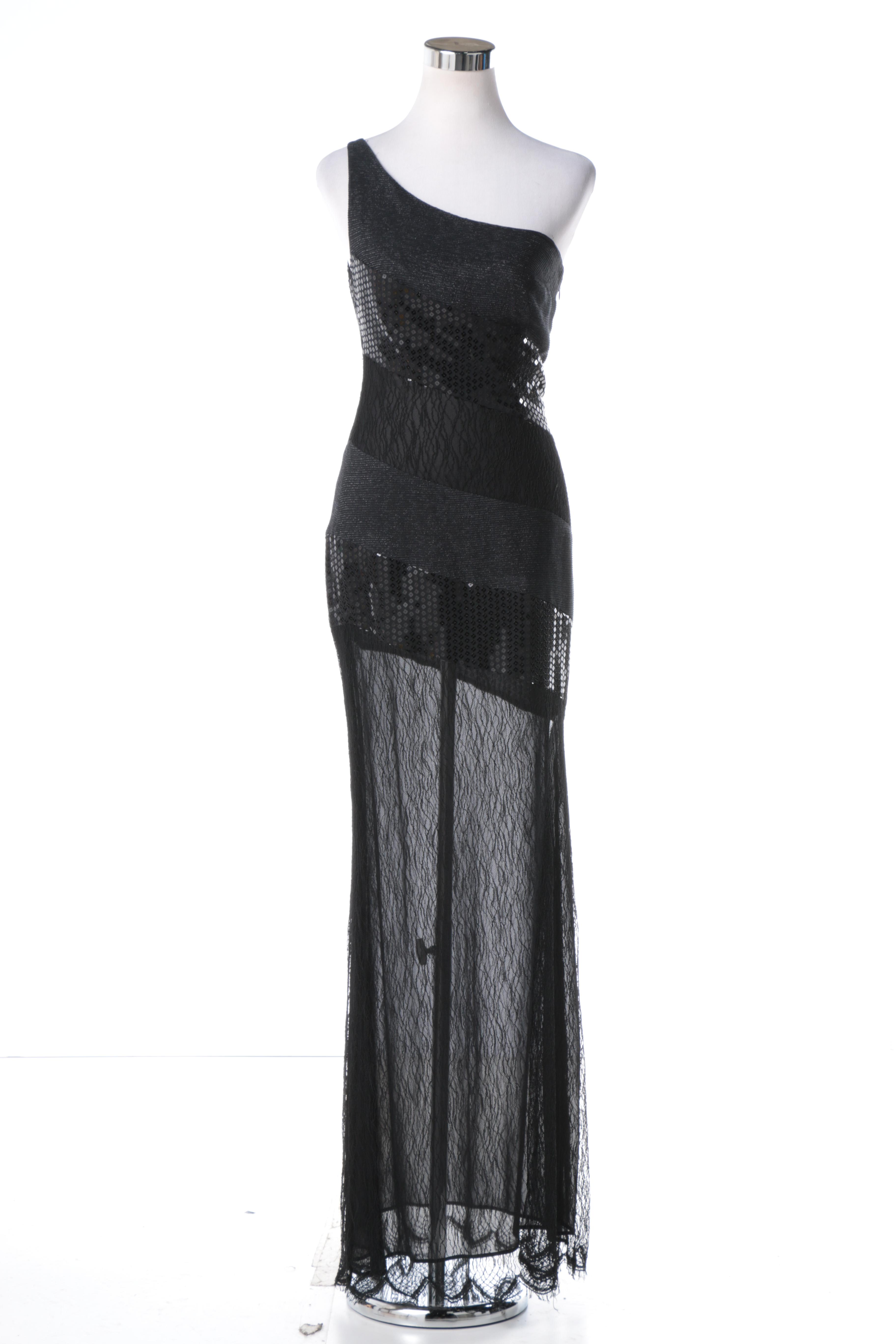 Women's Black Evening Dresses Including Douglas Anderson