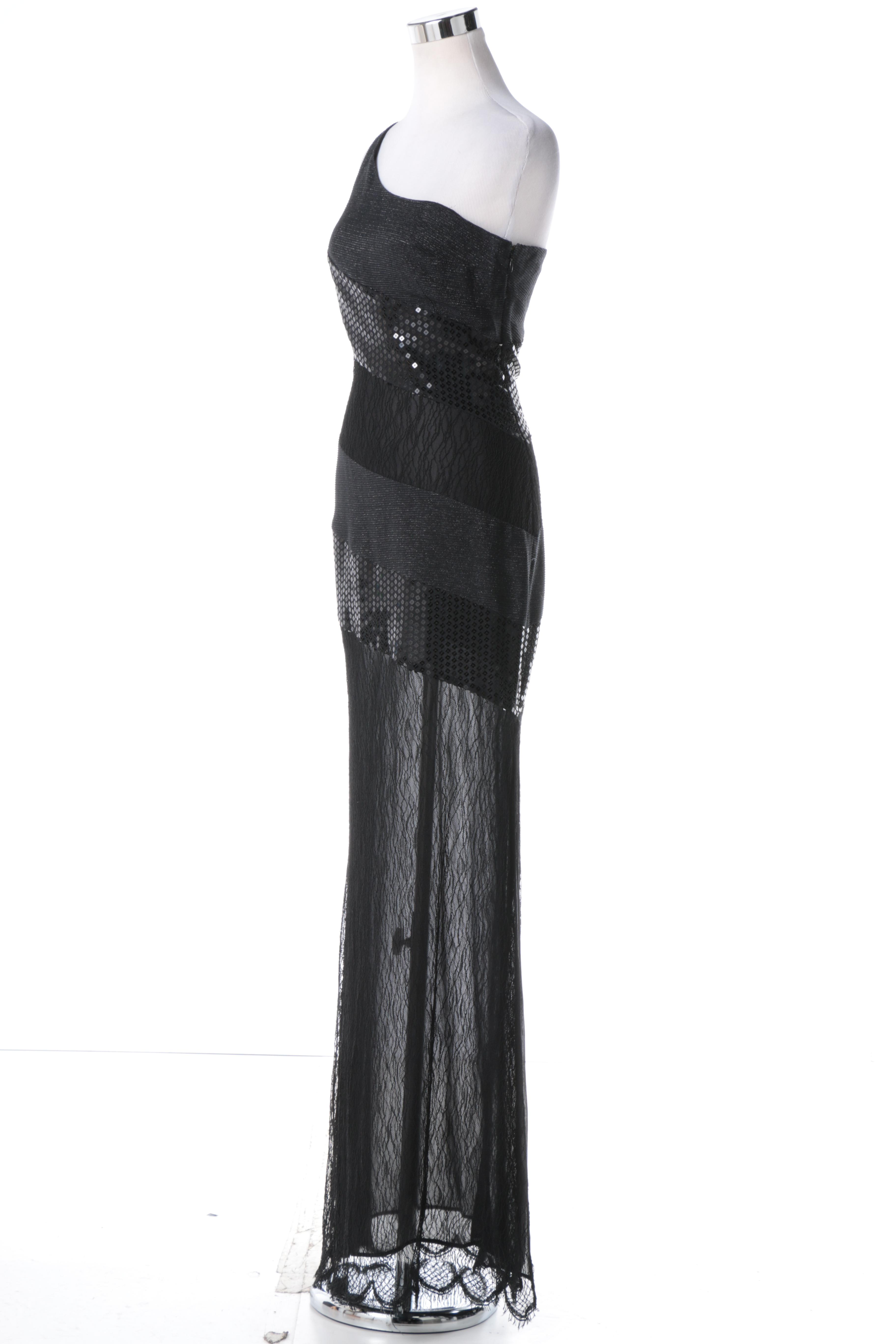 Women's Black Evening Dresses Including Douglas Anderson