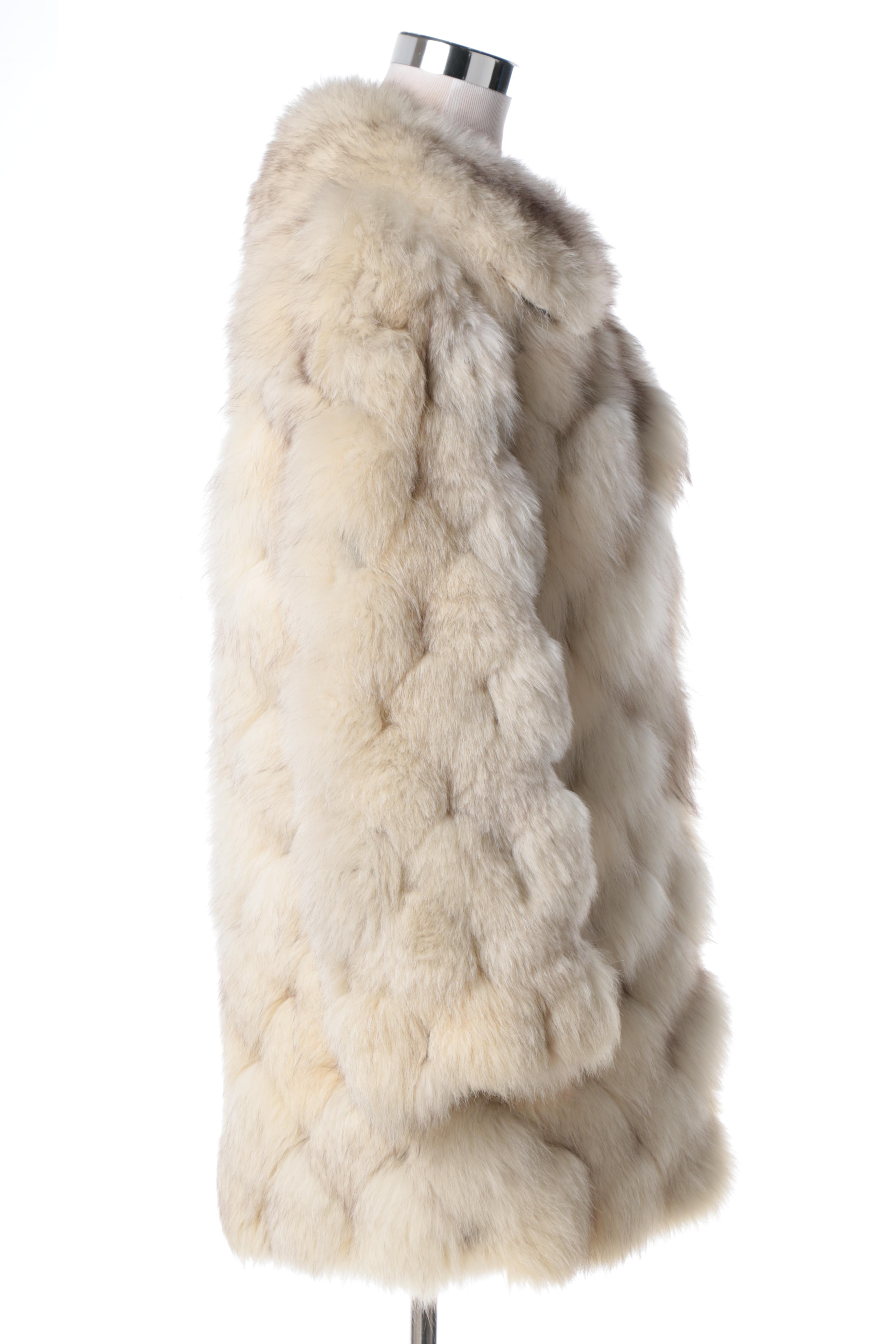 Vintage Fox Fur Coat