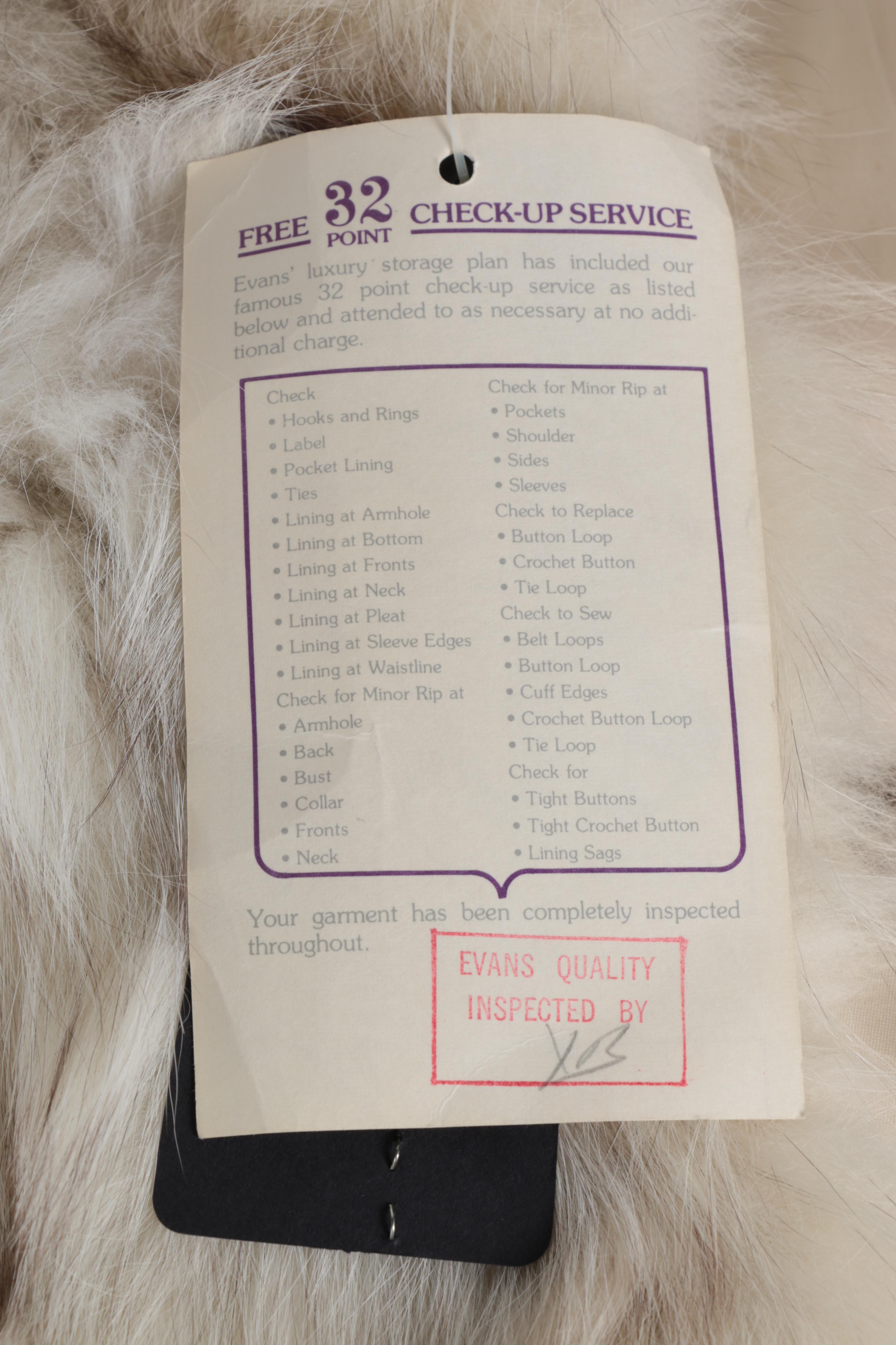 Vintage Fox Fur Coat