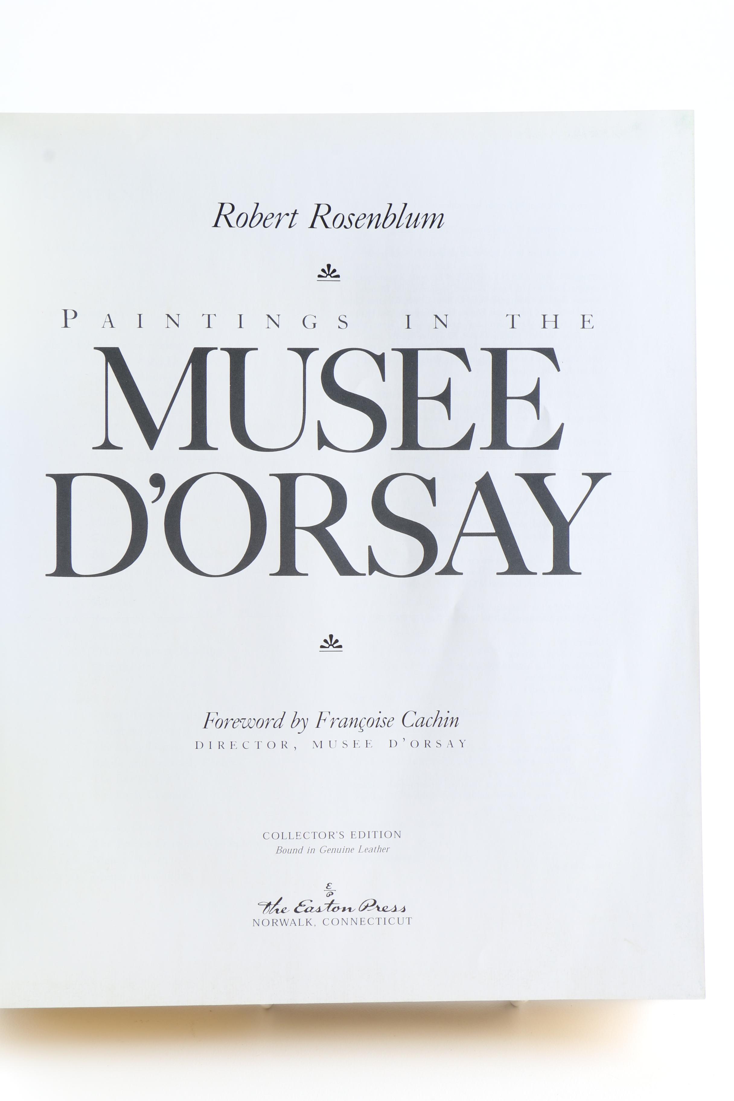 1989 "Paintings in the Musee D'Orsay" by Robert Rosenblum