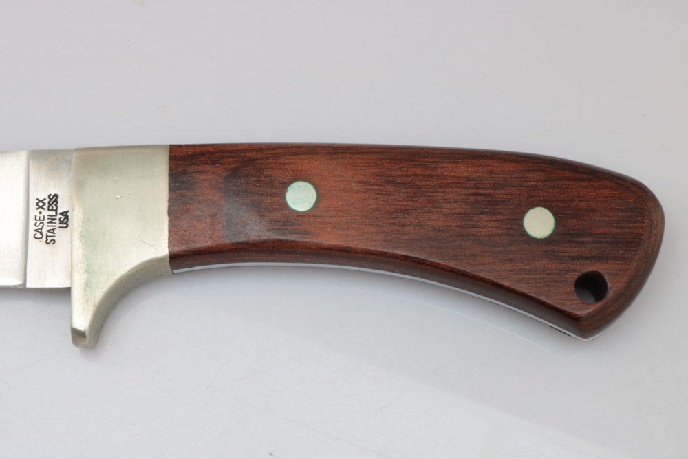 Case "Arapaho" Hunting Knife with Leather Sheath