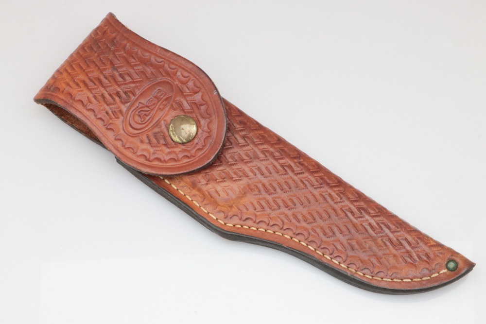 Case "Arapaho" Hunting Knife with Leather Sheath