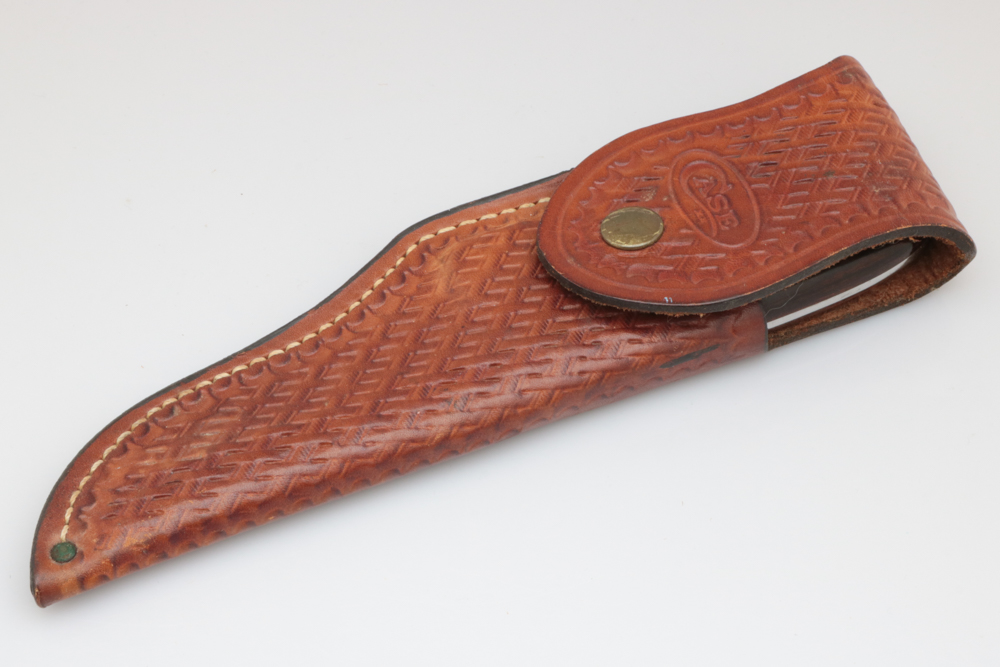 Case "Arapaho" Hunting Knife with Leather Sheath