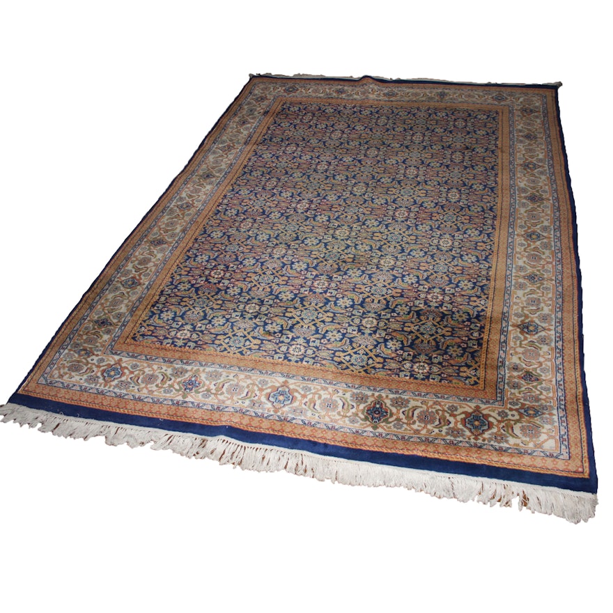 Hand-Knotted Persian Wool Area Rug