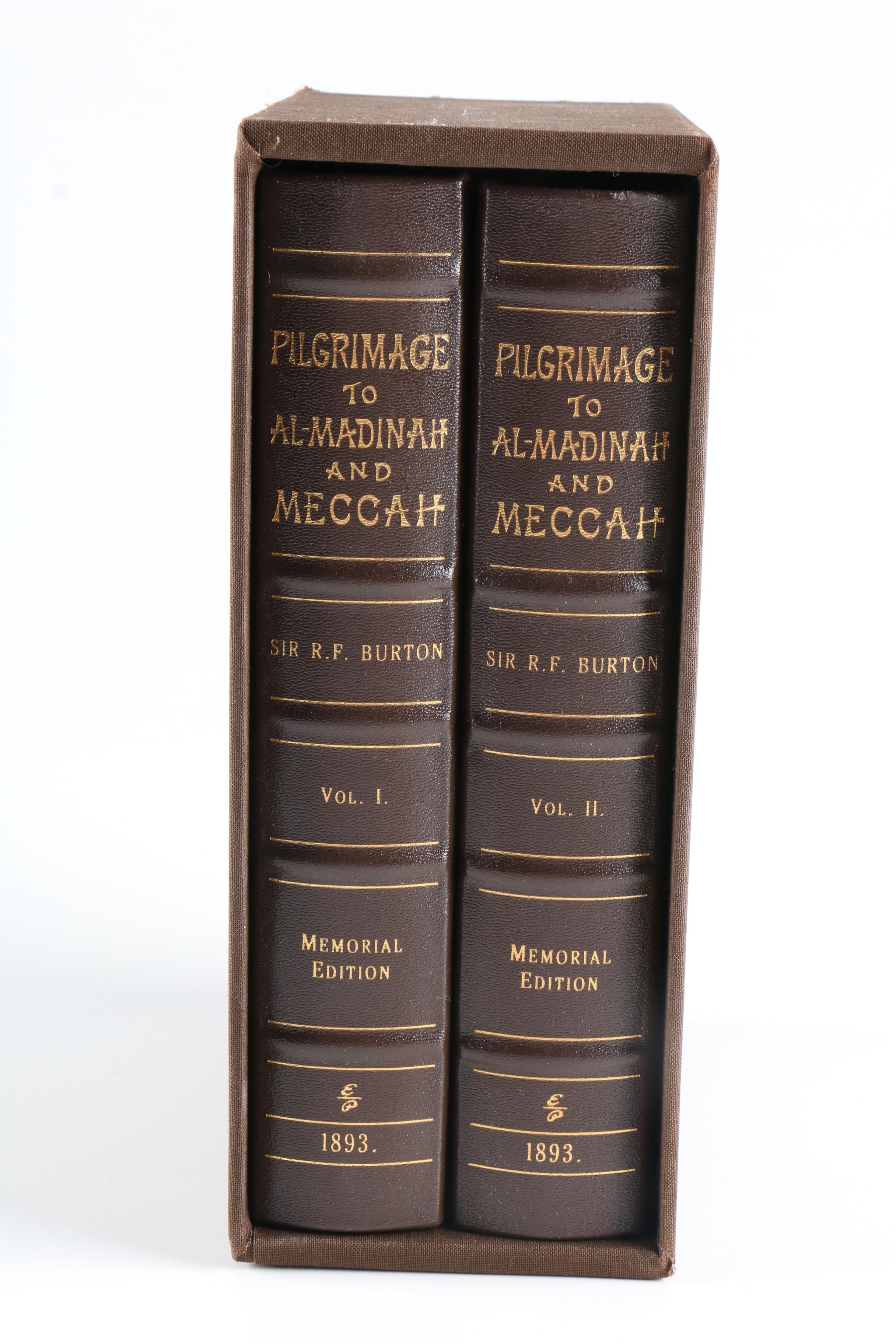 Limited Edition "Pilgrimage to Al-Madinah and Meccah" Published by Easton Press