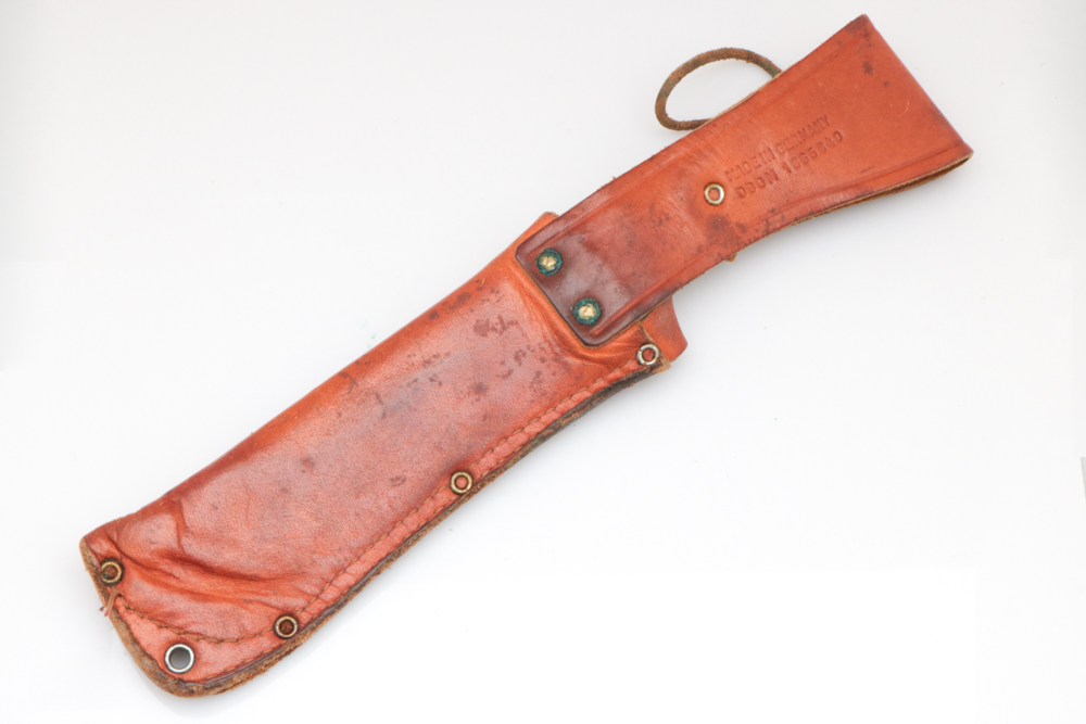 Vintage Puma "White Hunter" Hunting Knife with Leather Sheath