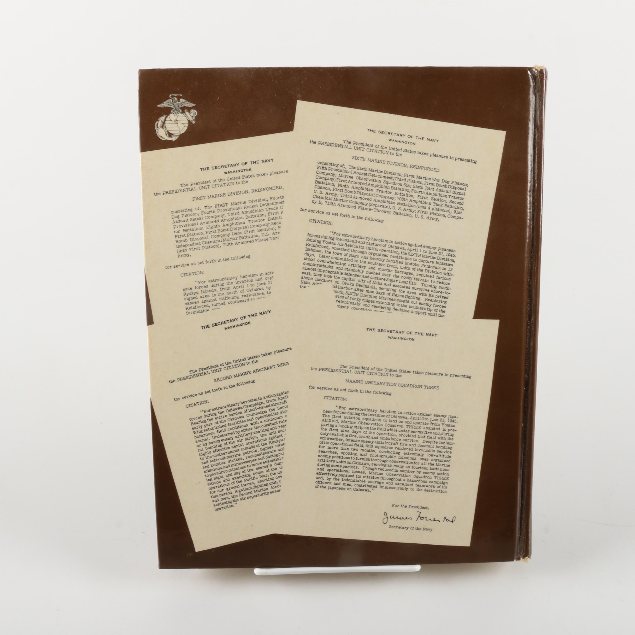 Assorted Hardcover Books on the Military