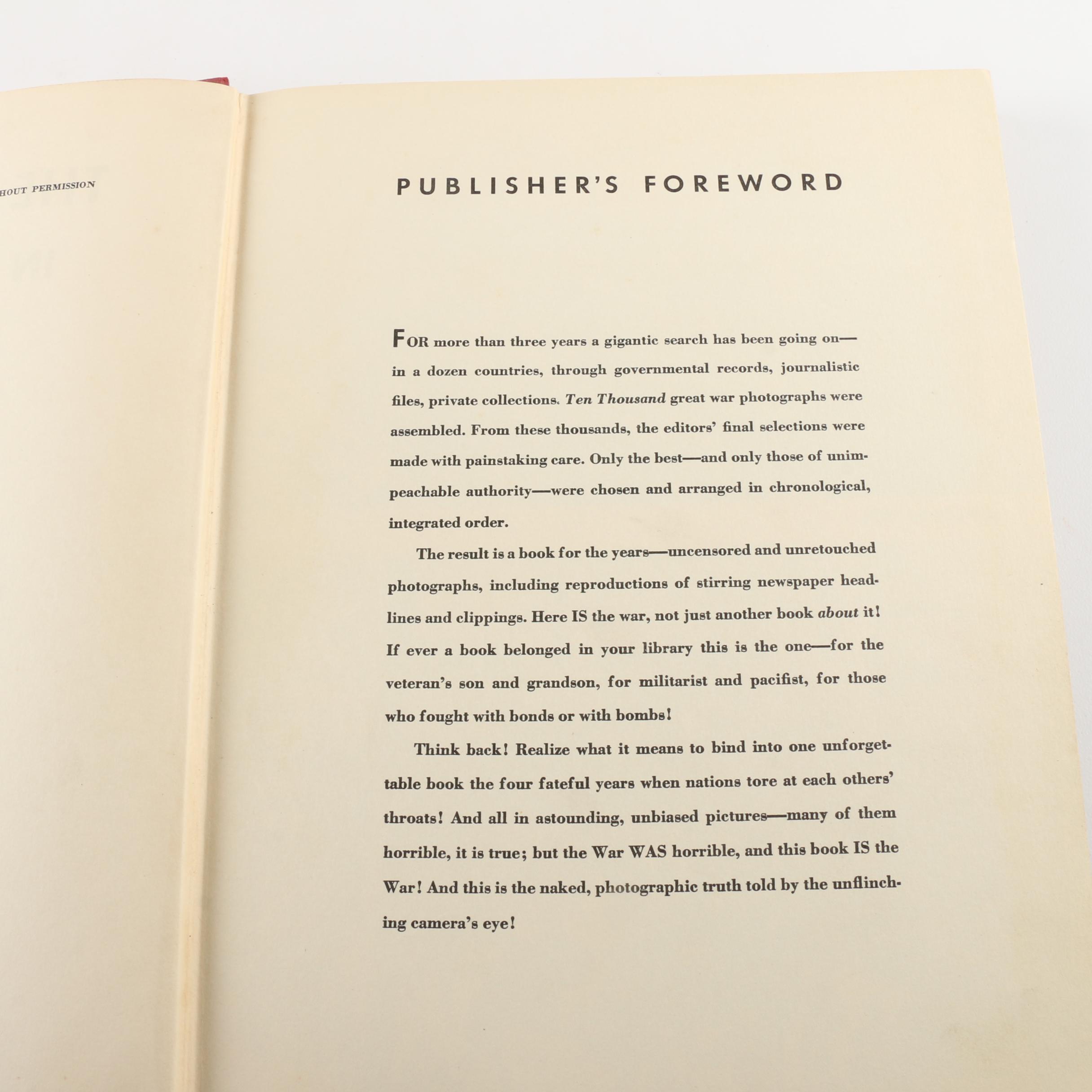 Assorted Hardcover Books on the Military