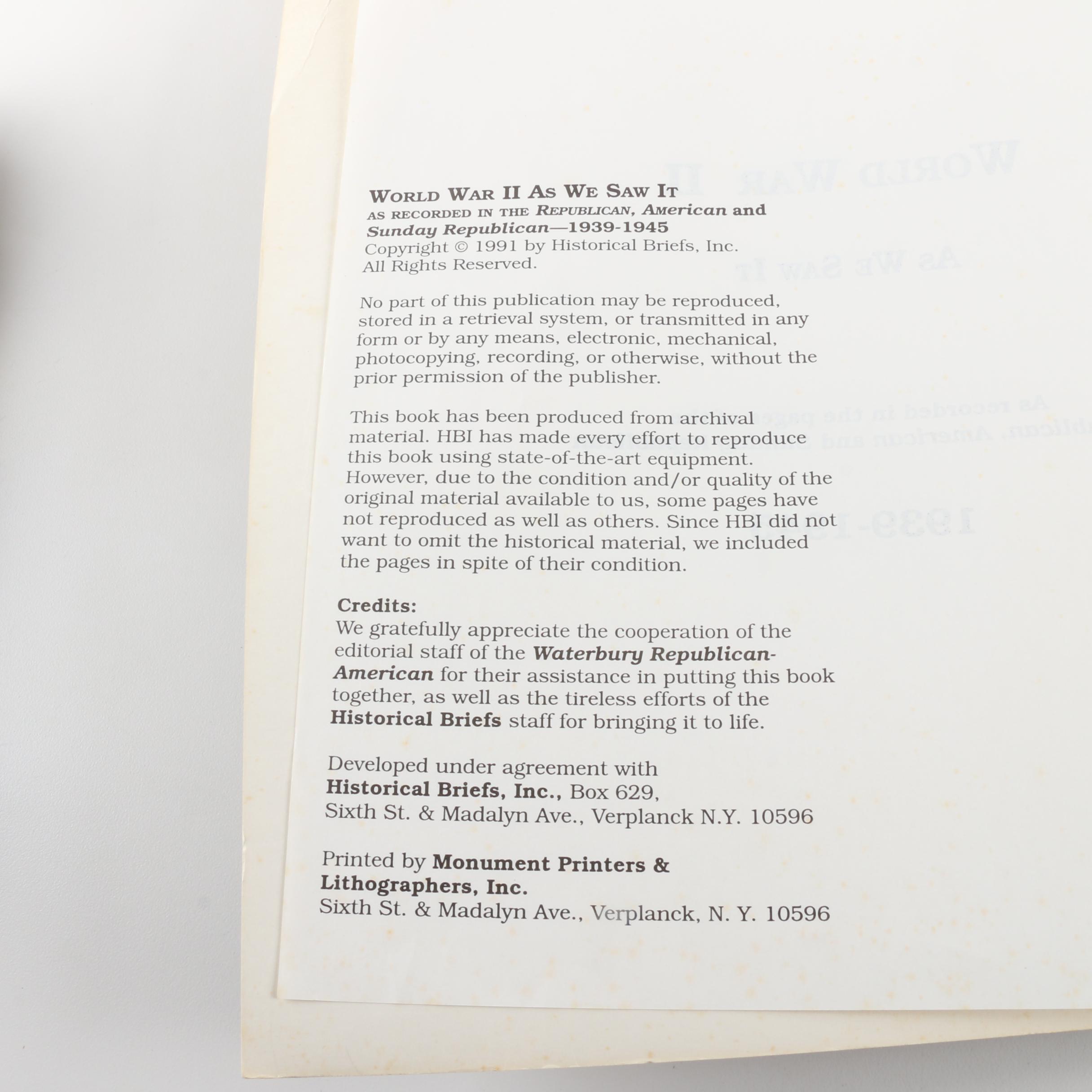 Assorted Hardcover Books on the Military