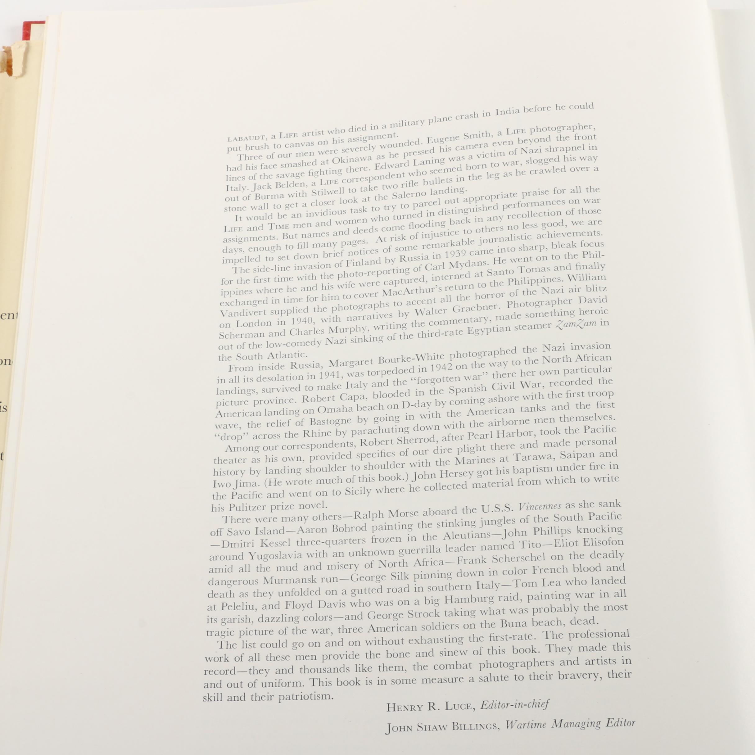 Assorted Hardcover Books on the Military