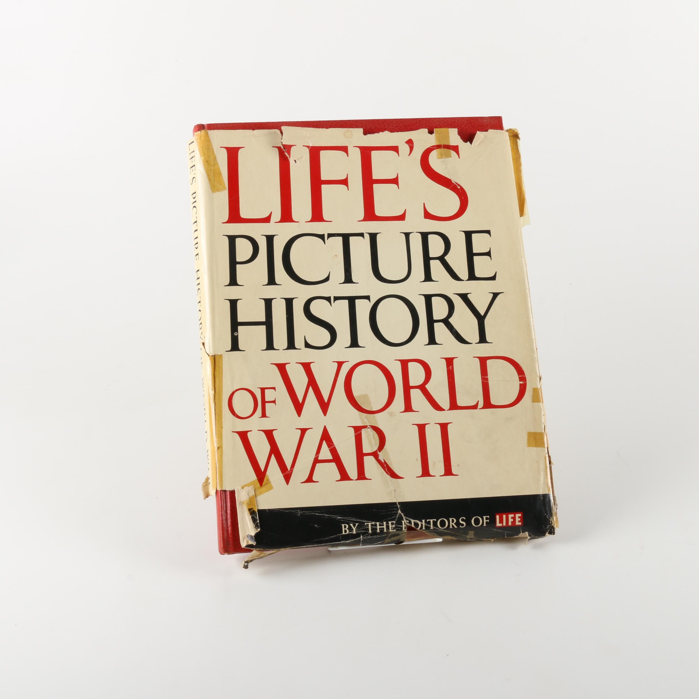 Assorted Hardcover Books on the Military