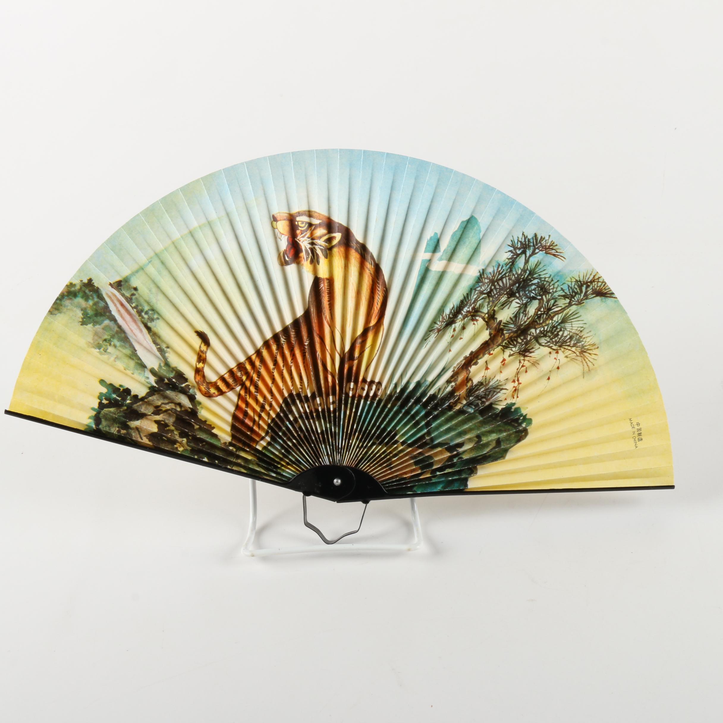 Collection of Oriental Style Fans