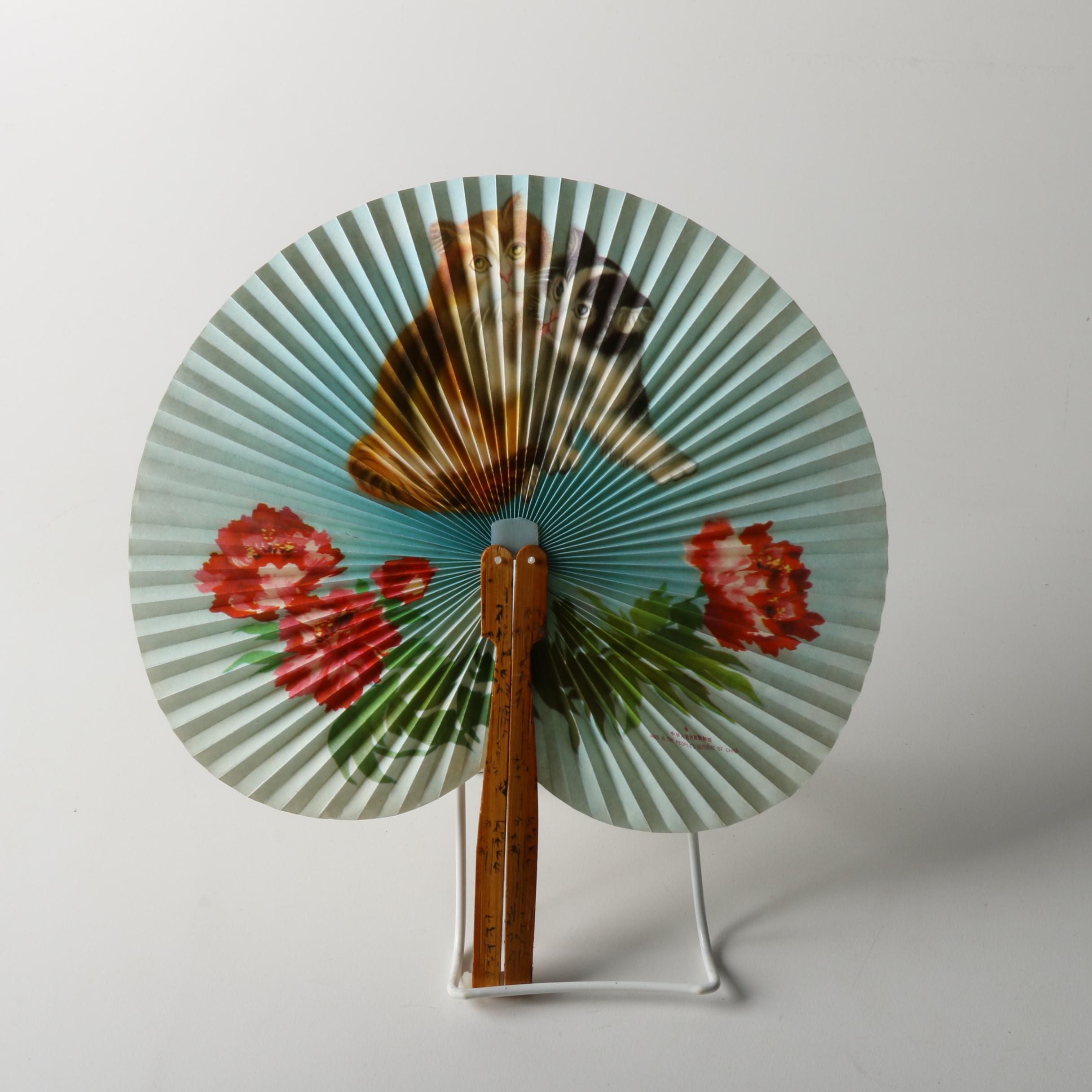 Collection of Oriental Style Fans