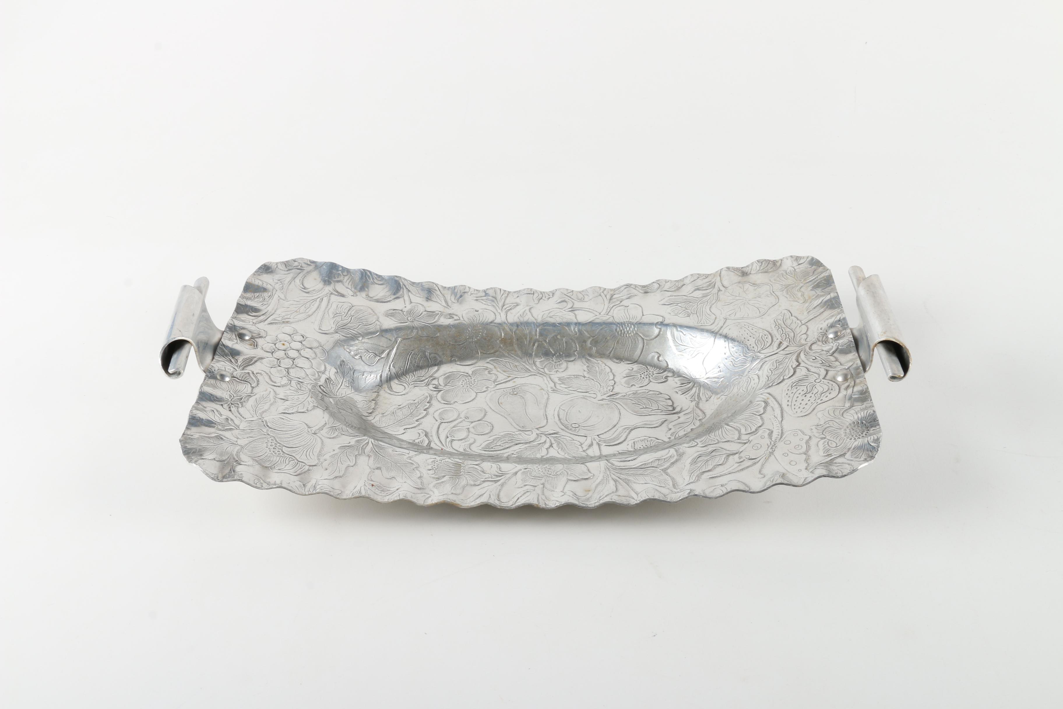 Aluminum Serveware Including Farberware and Buenilum