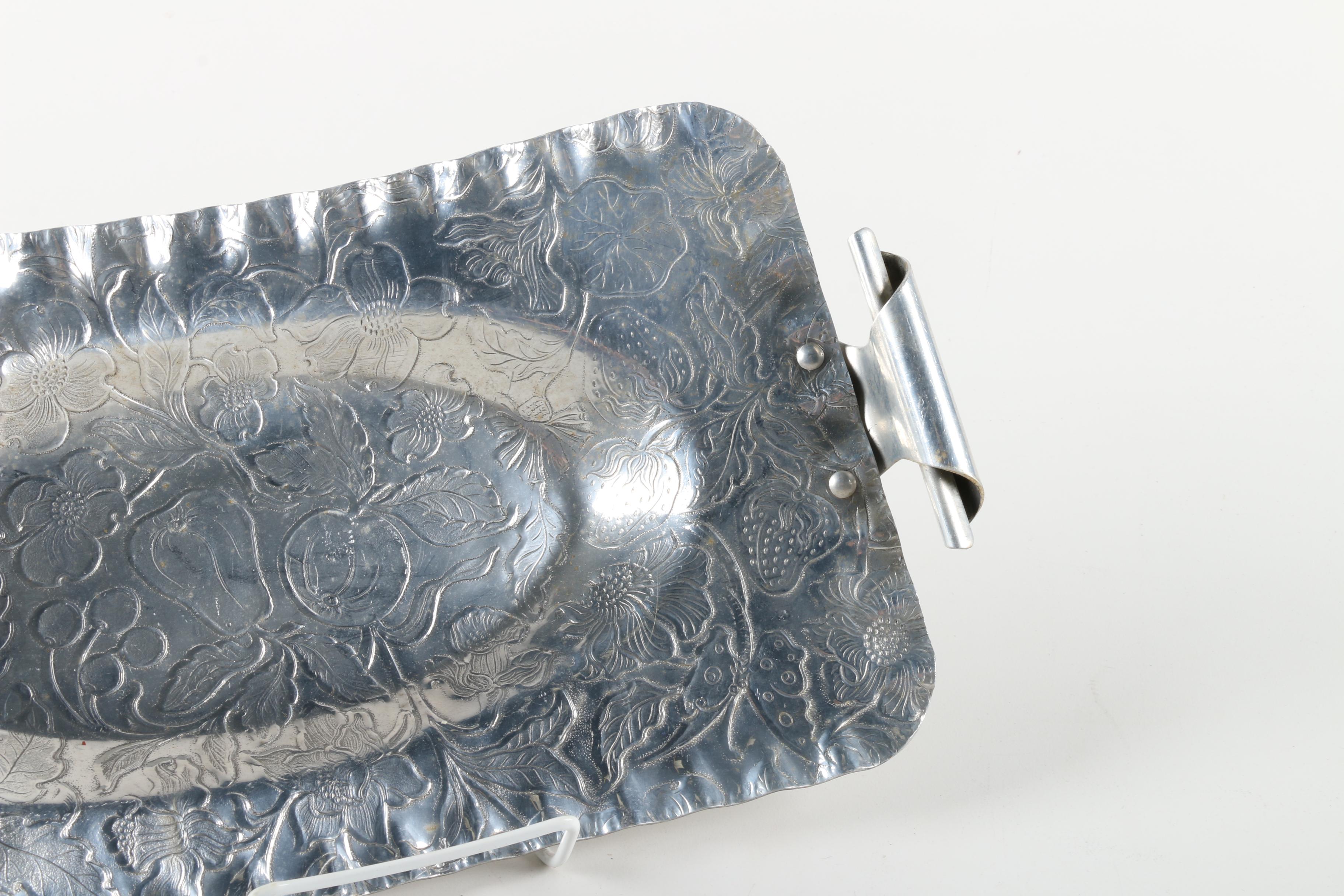 Aluminum Serveware Including Farberware and Buenilum