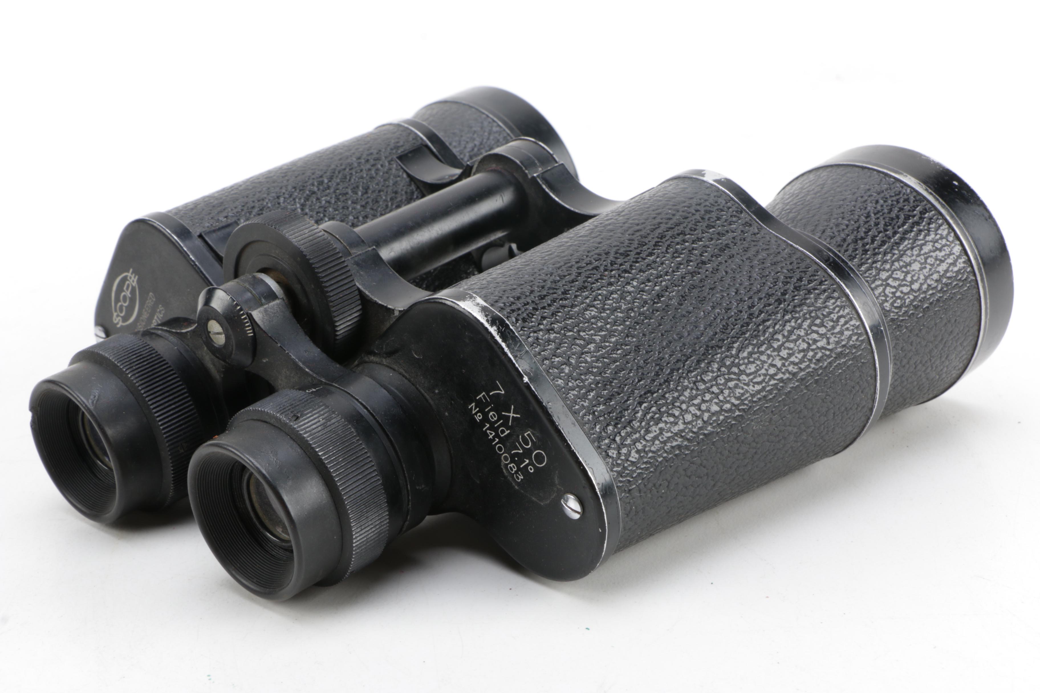 Vintage Scope Binoculars with Case