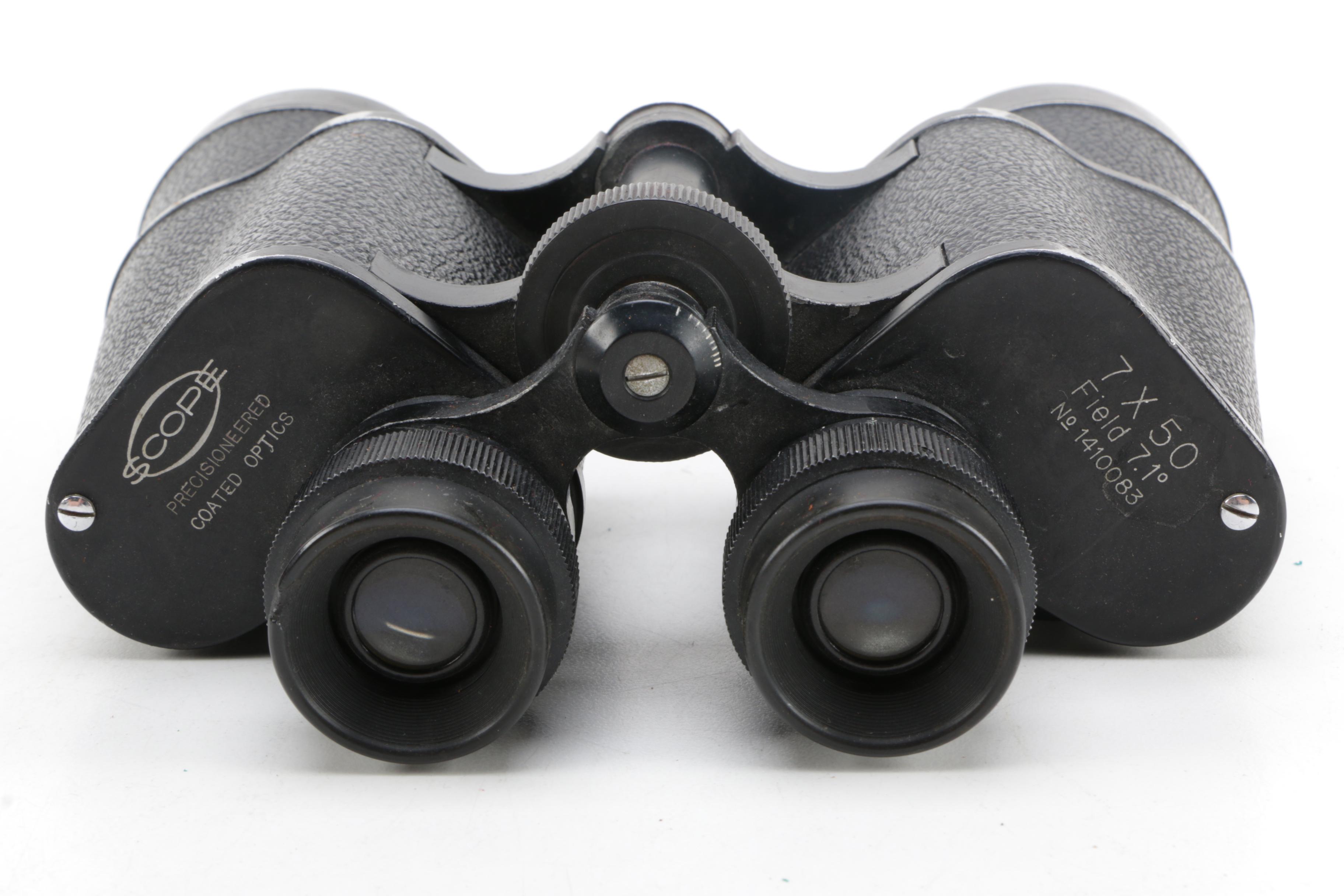 Vintage Scope Binoculars with Case