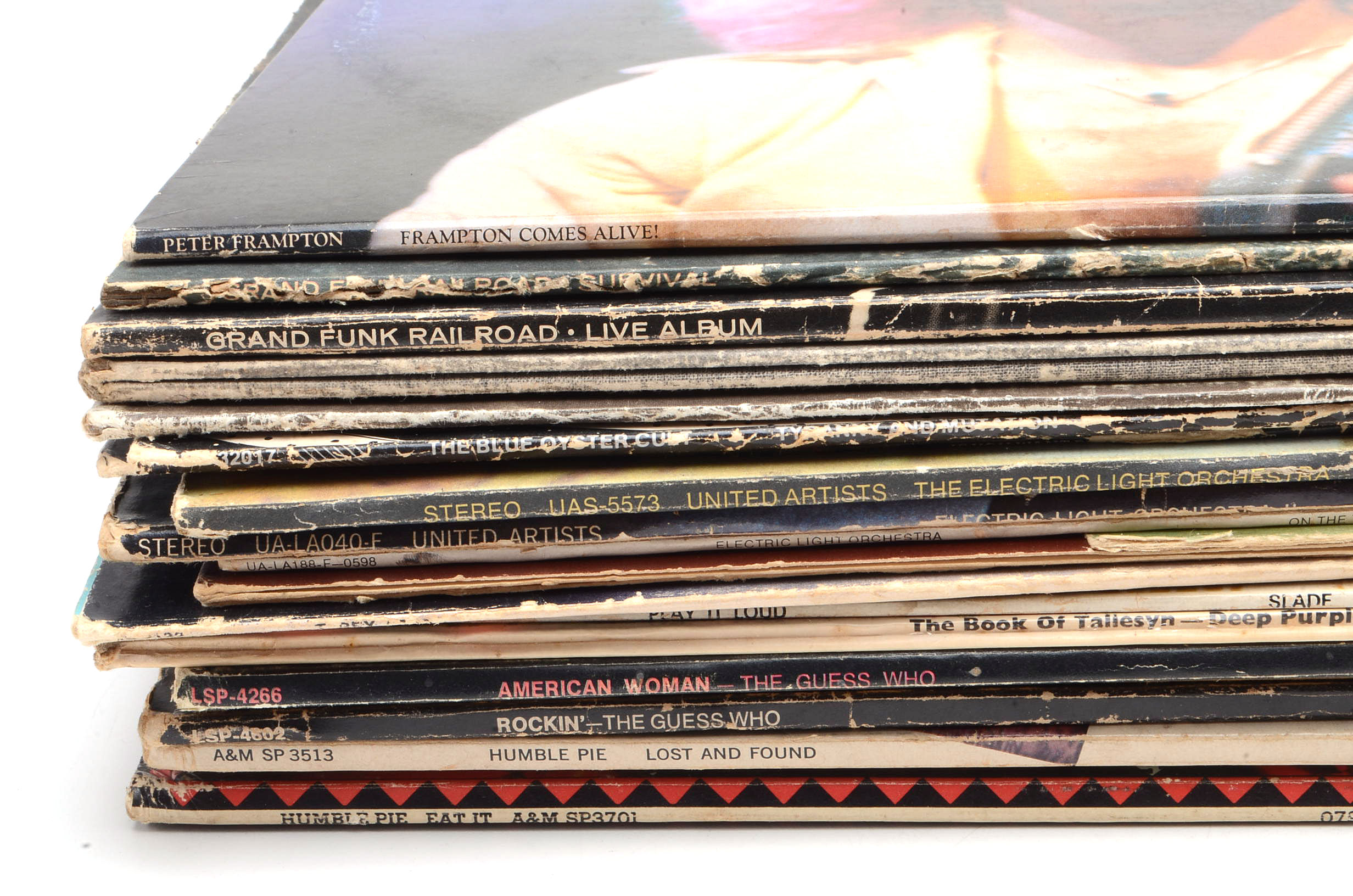 AC/DC, T-Rex, Grand Funk and Other Classic Rock LPs