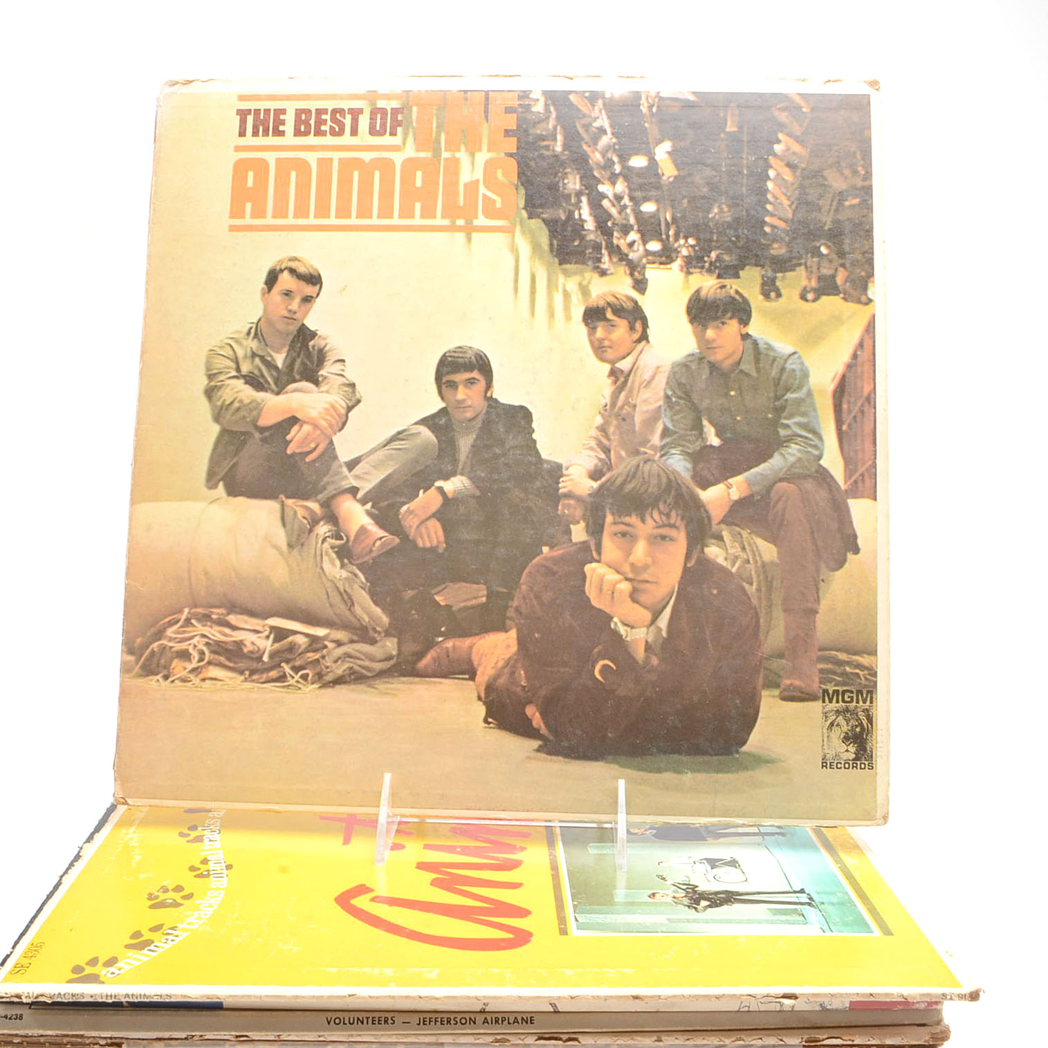 Vintage Rock LPs including Van Morrison, The Animals and Jefferson Airplane